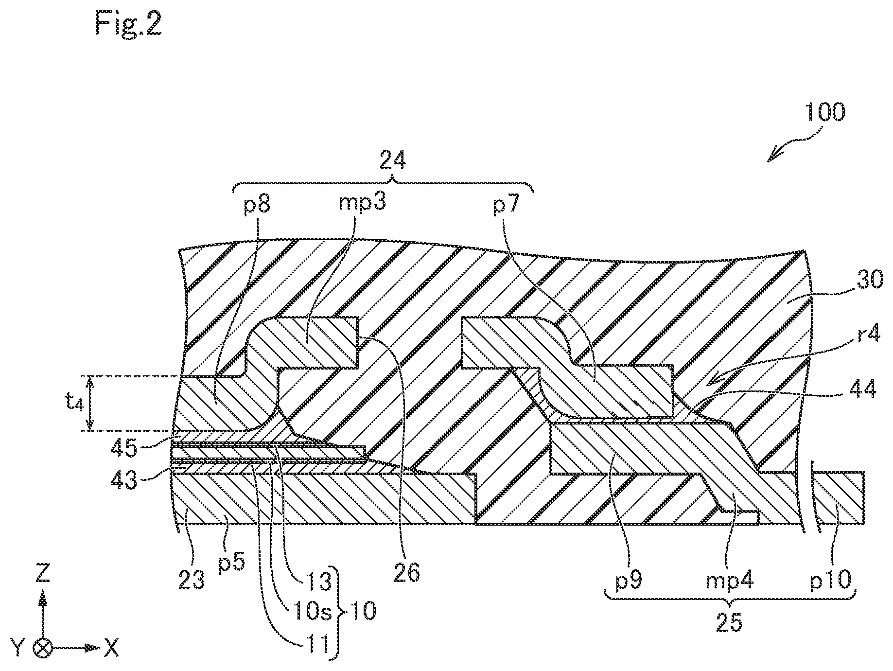 Patent US12588240 Figure 2 – Semiconductor device
