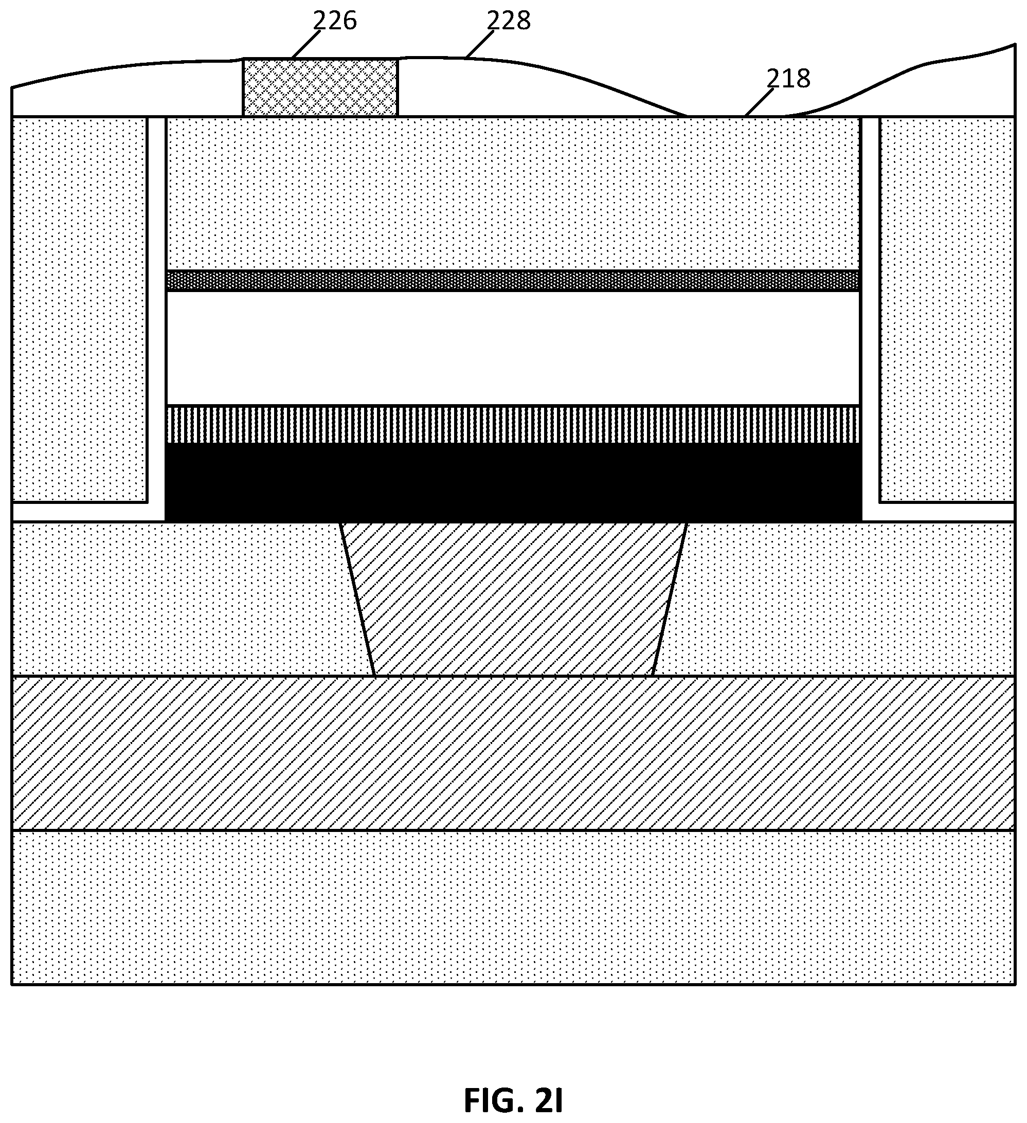 Patent US12588241 Figure 13 – Asymmetric source and drain contacts for a thin film transistor (TFT) structure