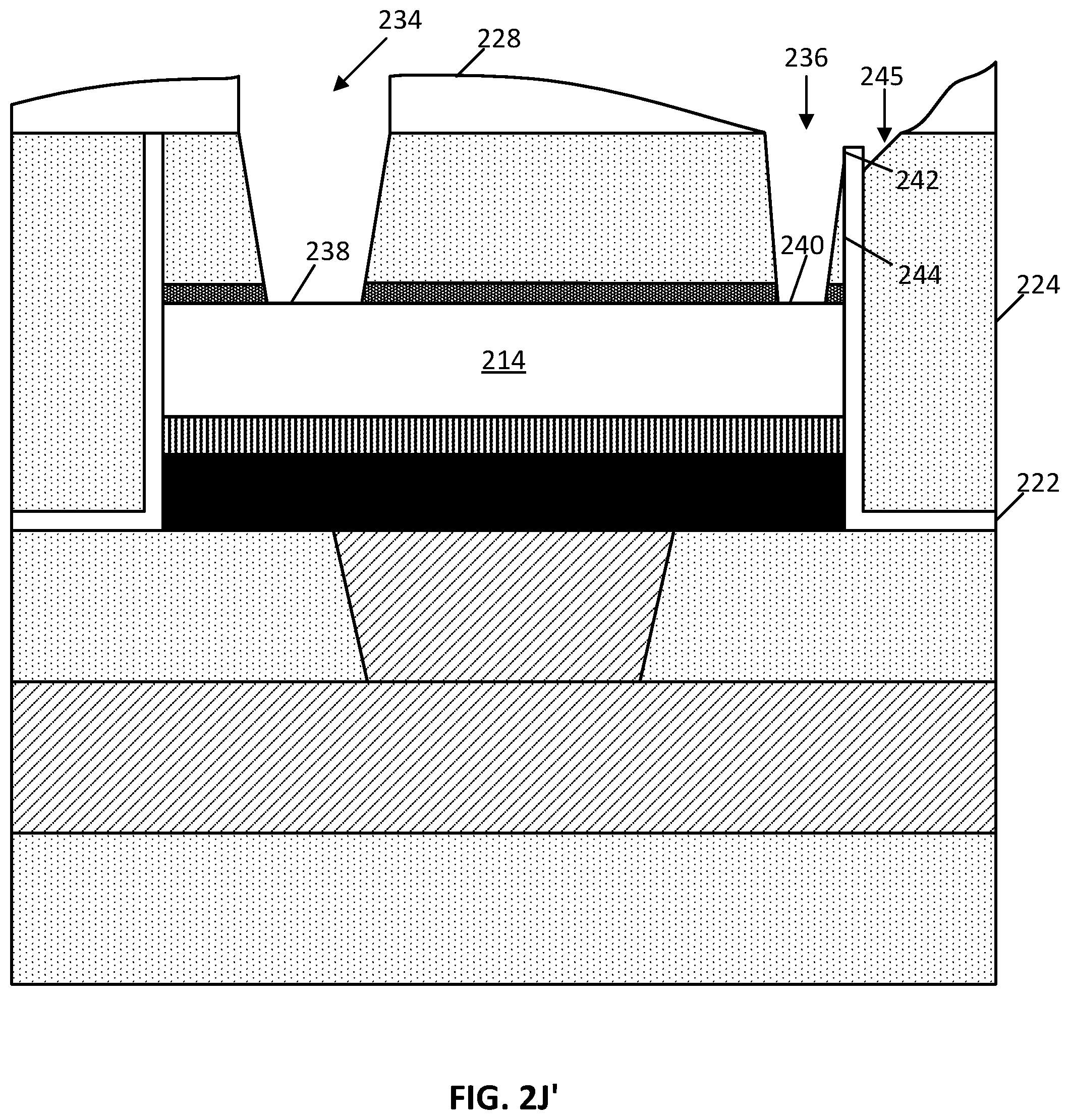 Patent US12588241 Figure 15 – Asymmetric source and drain contacts for a thin film transistor (TFT) structure