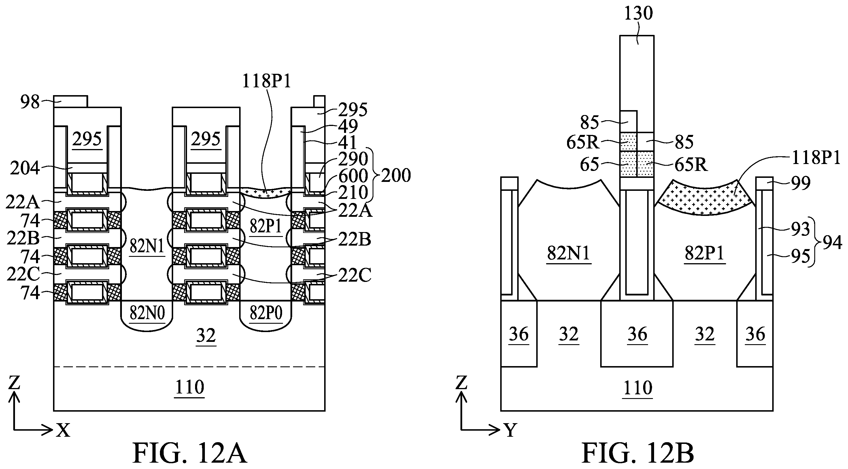 Patent US12588242 Figure 20 – Field effect transistor with dual silicide and method