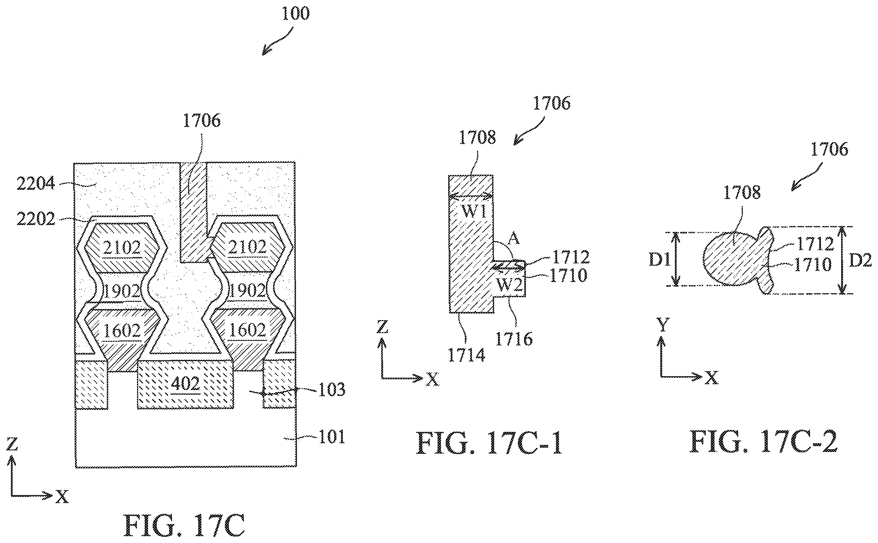 Patent US12588243 Figure 18 – Semiconductor device structure and methods of forming the same