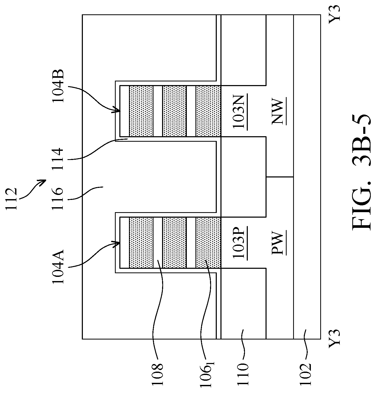 Patent US12588246 Figure 8 – Semiconductor structure including gate stack surrounding or wrapping around plurality of semiconductor layers or nanostructures and method for forming the same