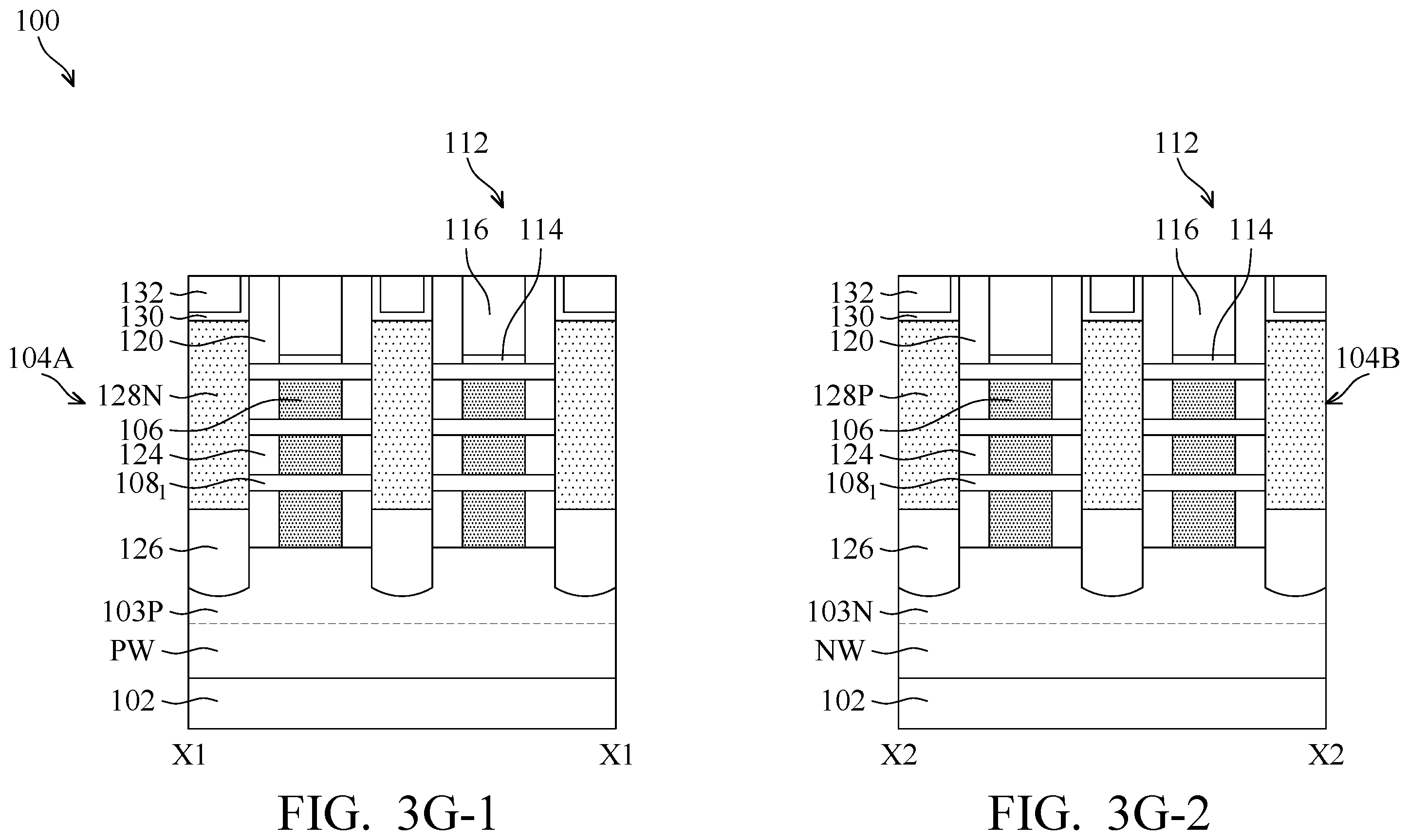 Patent US12588246 Figure 17 – Semiconductor structure including gate stack surrounding or wrapping around plurality of semiconductor layers or nanostructures and method for forming the same