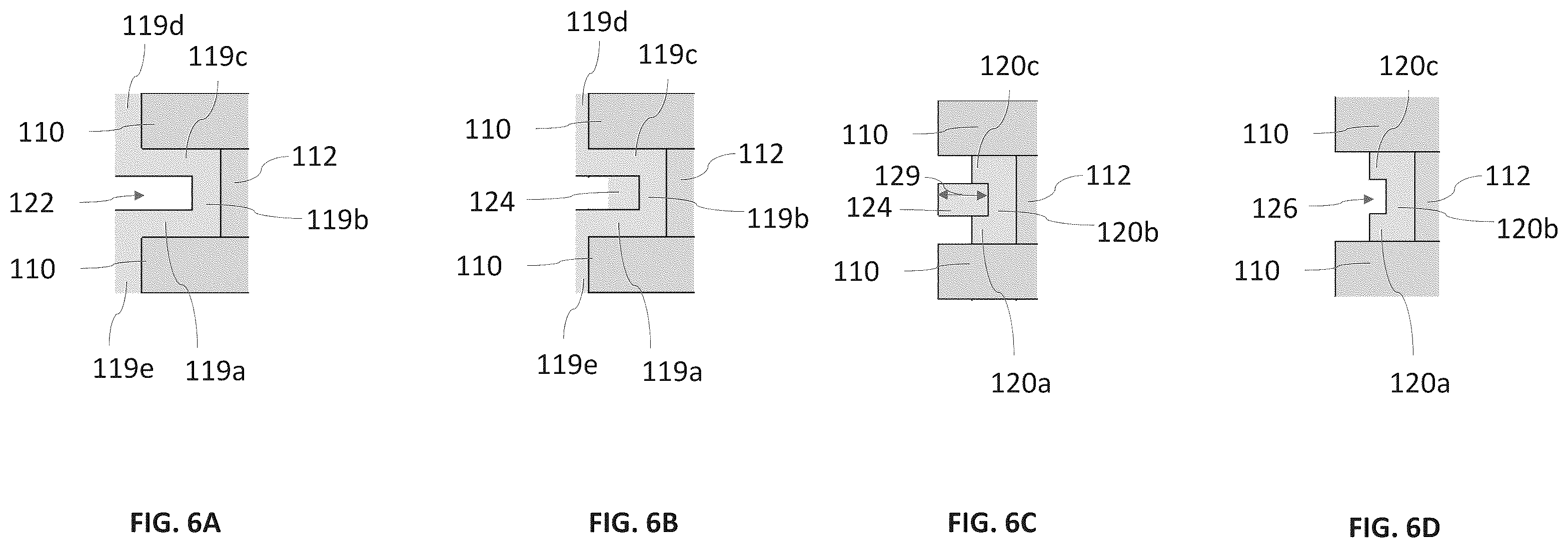 Patent US12588247 Figure 6 – Spacer structures for nano-sheet-based devices