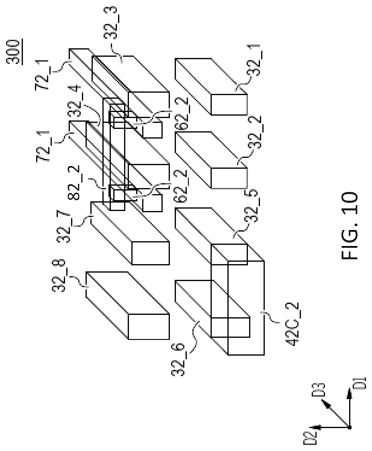 Patent US12588249 Figure 10 – Integrated circuit devices including a cross-coupled structure