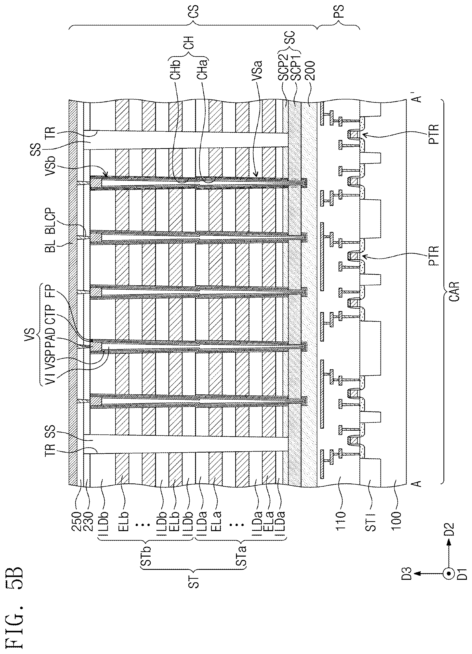 Patent US12588251 Figure 10 – Semiconductor memory device