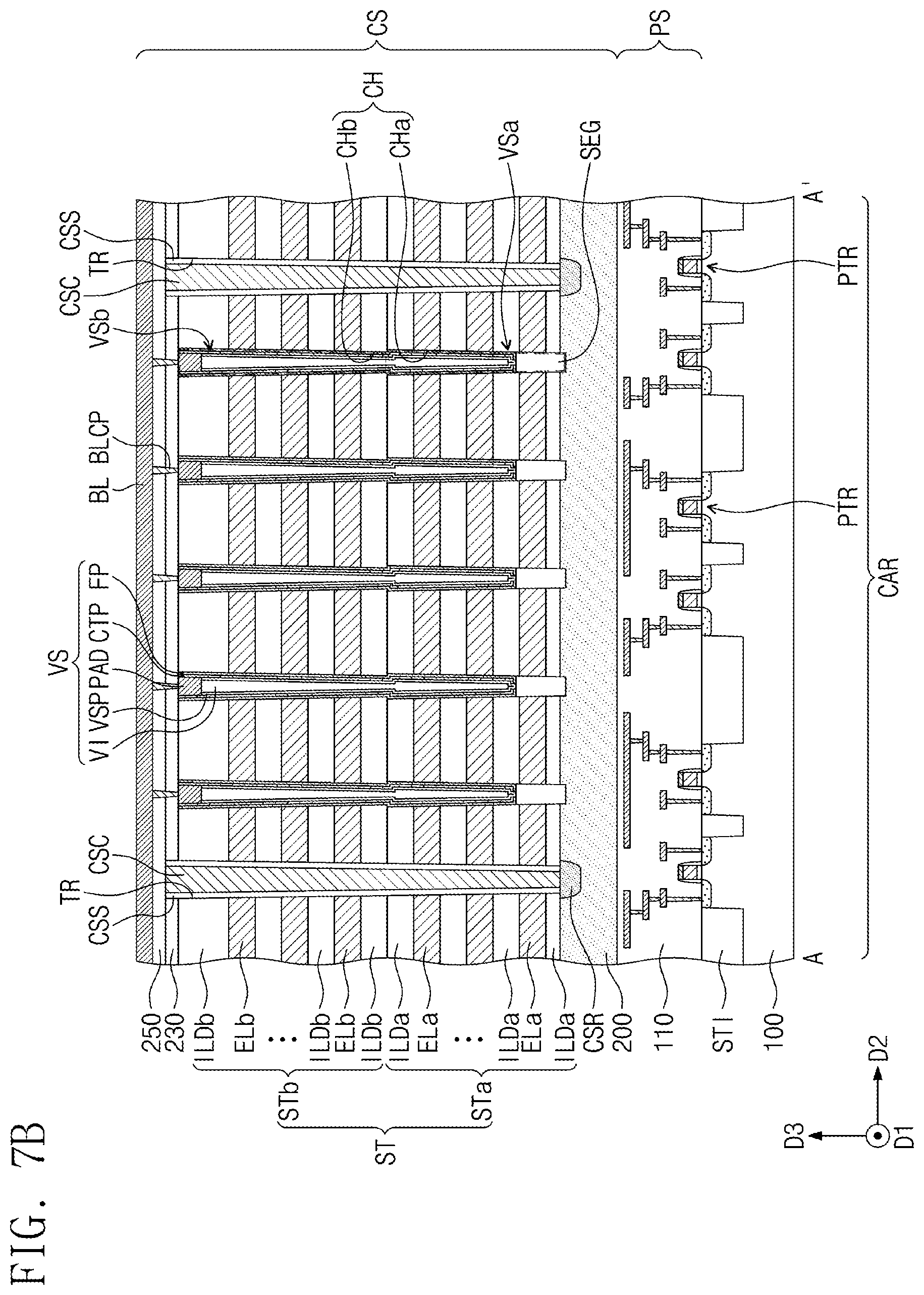 Patent US12588251 Figure 14 – Semiconductor memory device