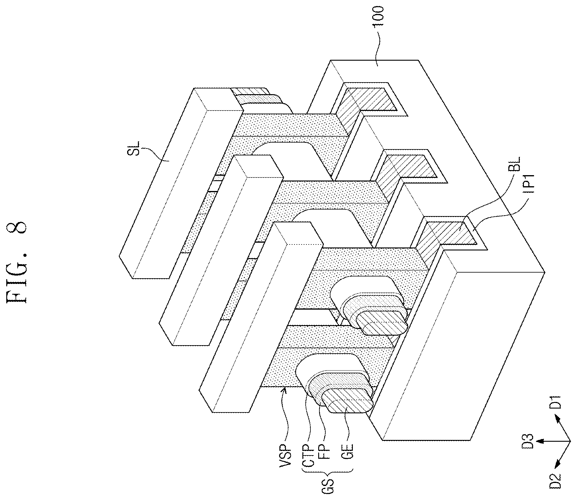 Patent US12588251 Figure 15 – Semiconductor memory device