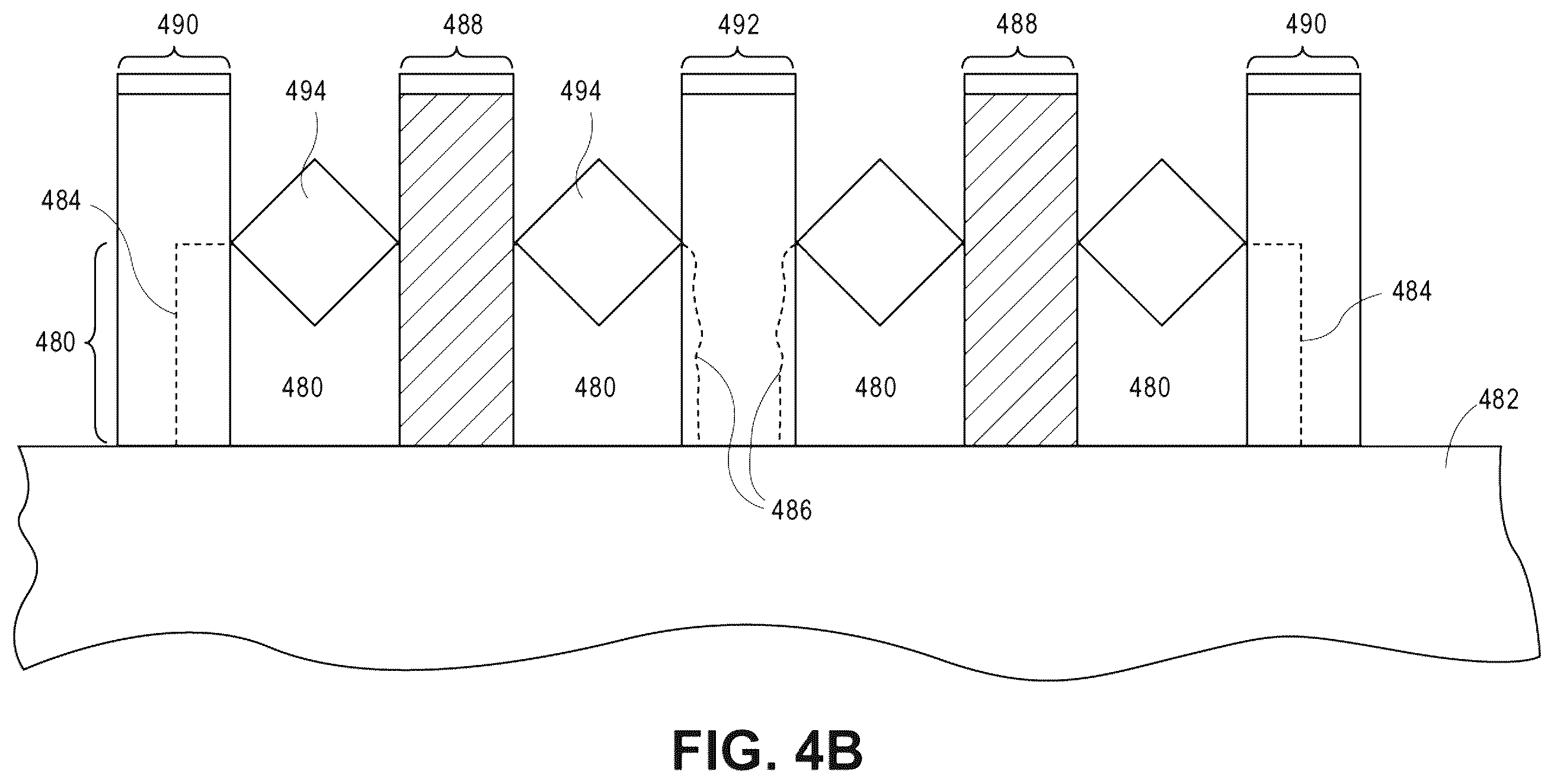 Patent US12588252 Figure 9 – Fin trim plug structures with metal for imparting channel stress