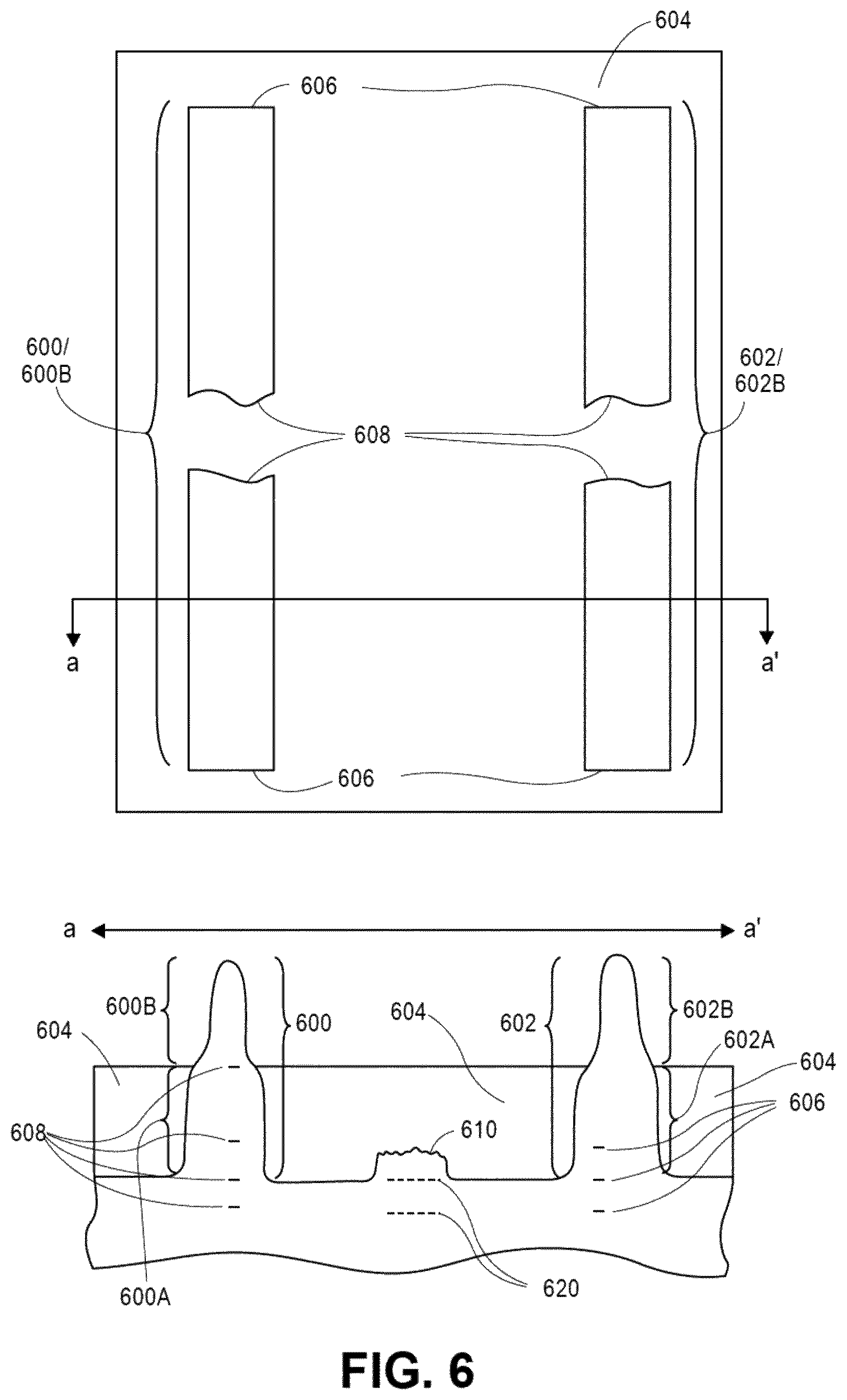 Patent US12588252 Figure 12 – Fin trim plug structures with metal for imparting channel stress