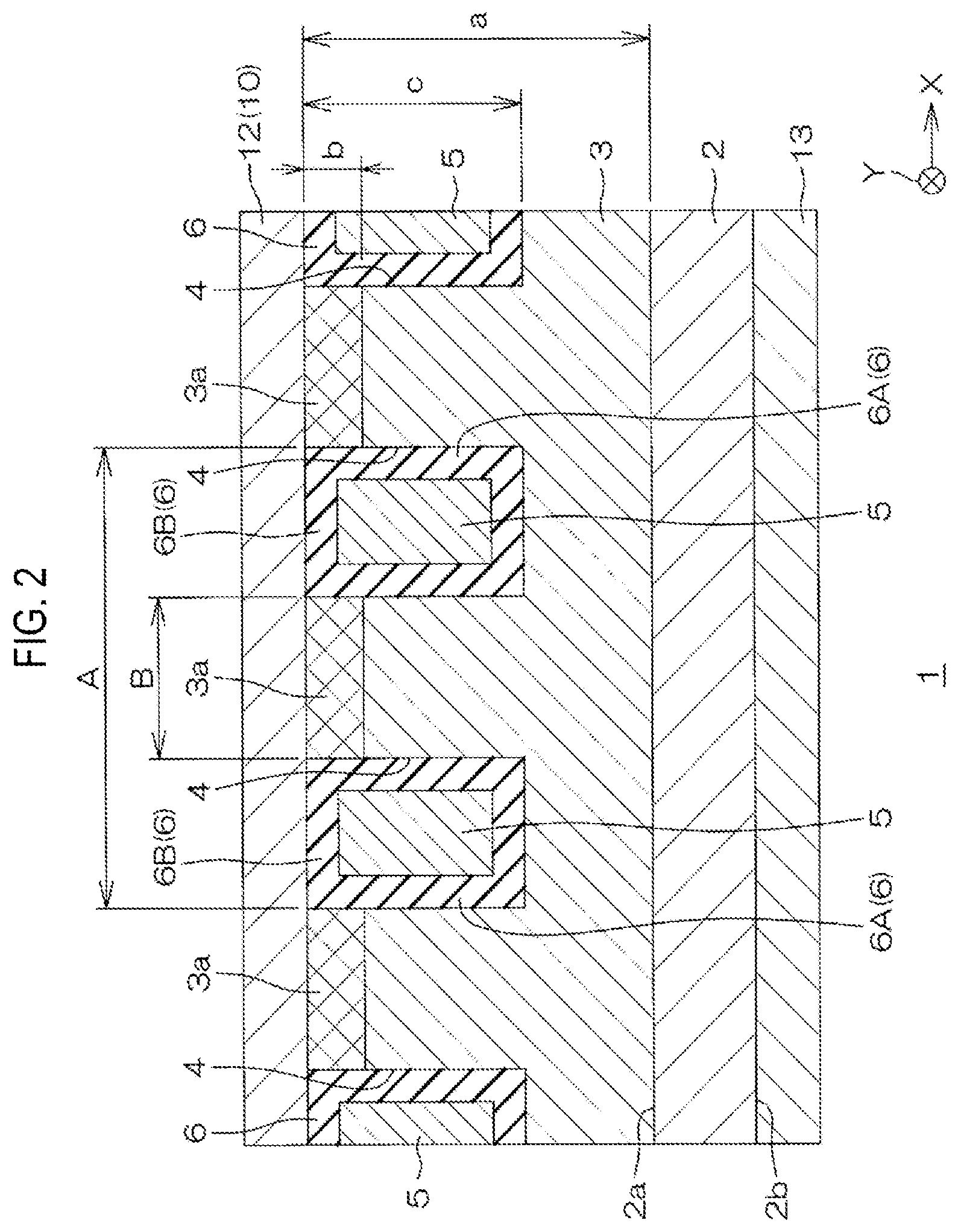 Patent US12588253 Figure 2 – Semiconductor device and method of manufacturing the same
