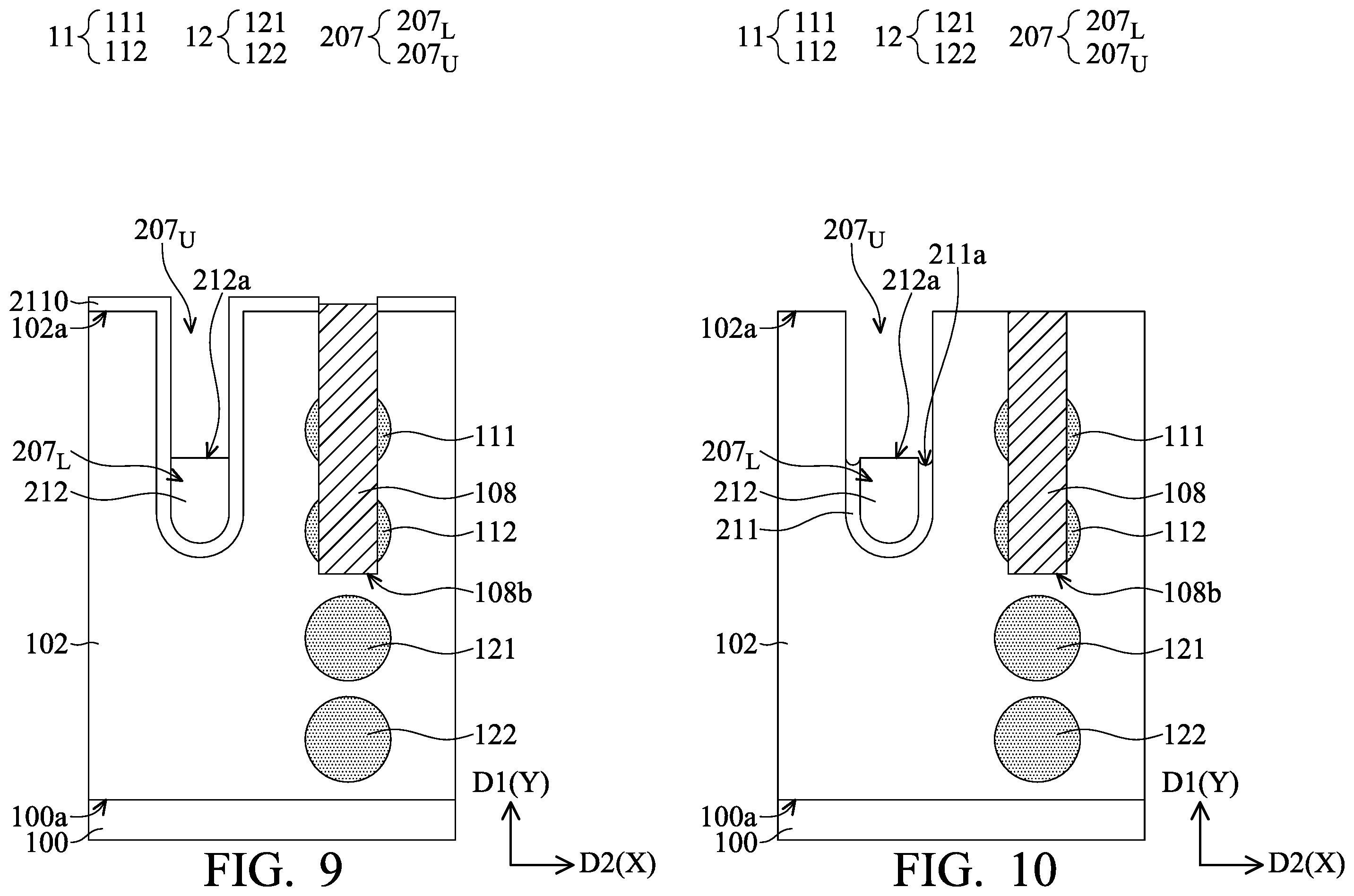 Patent US12588255 Figure 7 – Semiconductor device and methods for forming the same