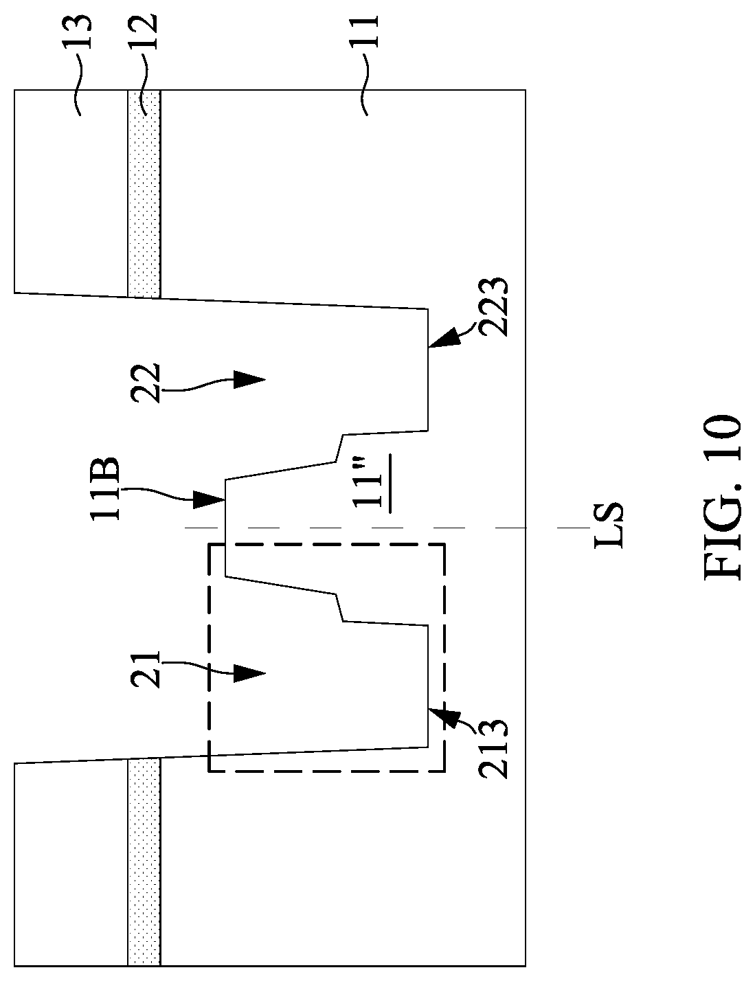 Patent US12588256 Figure 11 – Method for manufacturing semiconductor structure and semiconductor structure thereof