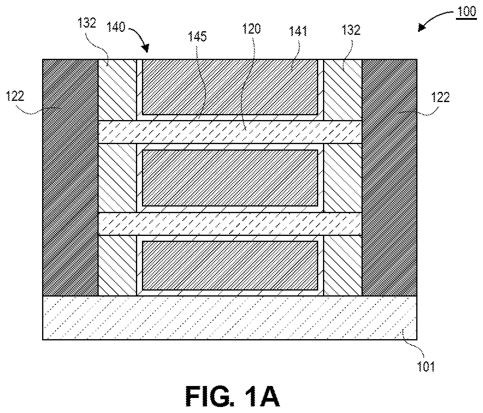 Patent US12588257 Figure 1 – 2D layered gate oxide