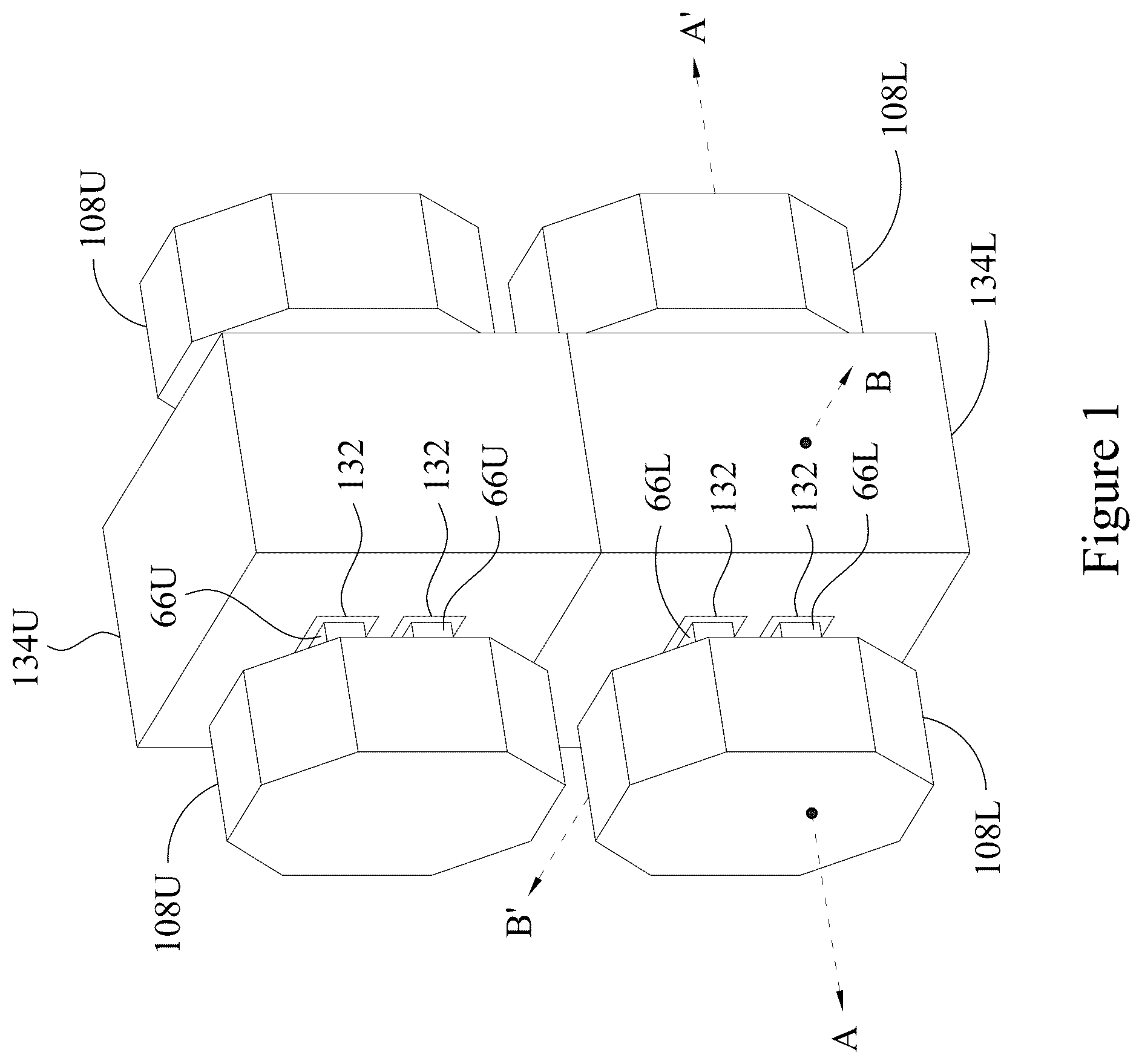 Patent US12588258 — Stacked transistor isolation features and methods of forming the same — Figure 1