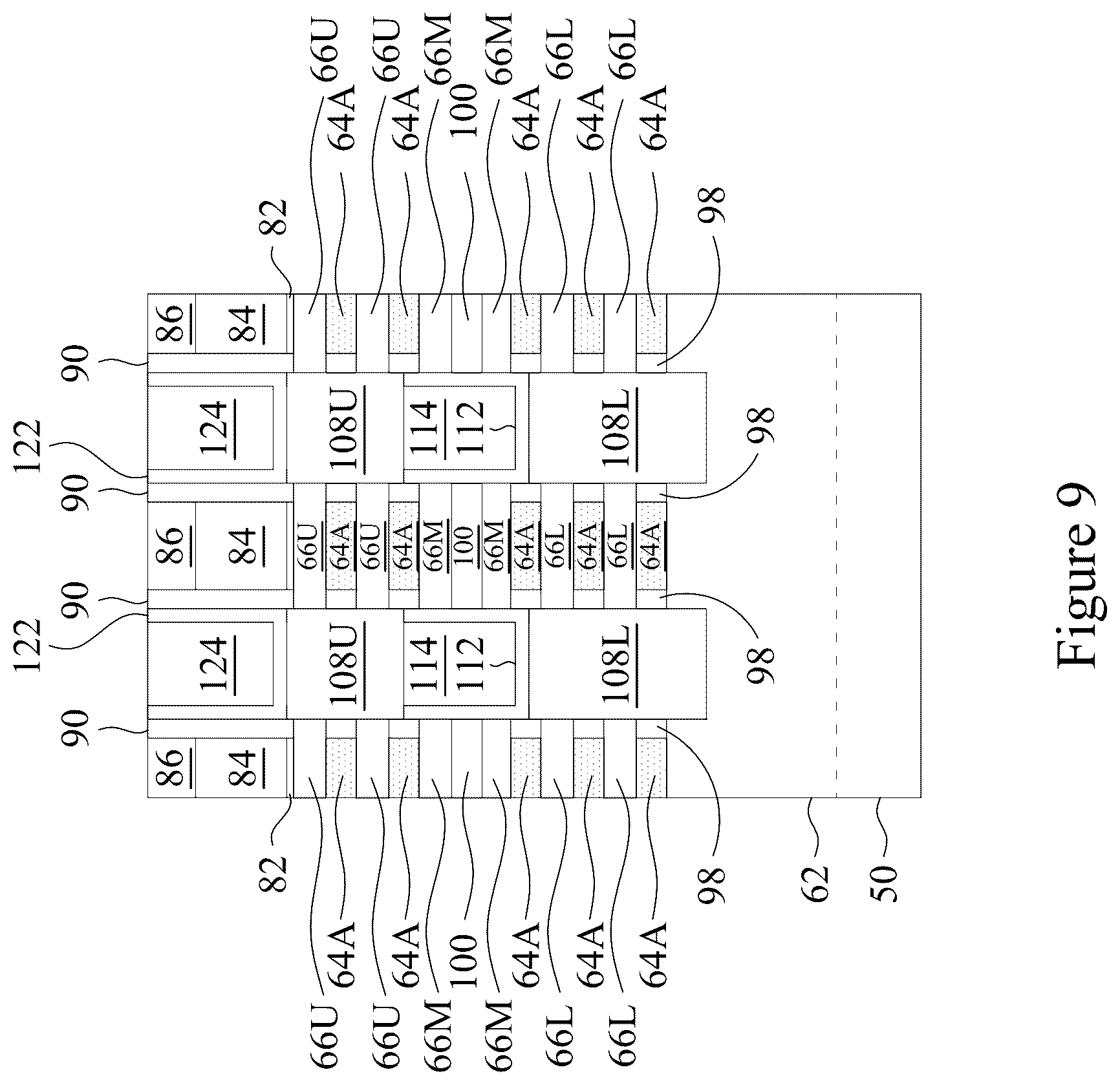 Patent US12588258 Figure 10 – Stacked transistor isolation features and methods of forming the same