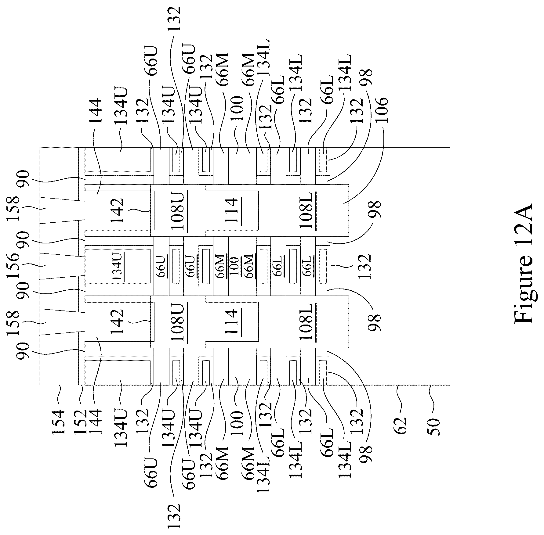 Patent US12588258 Figure 13 – Stacked transistor isolation features and methods of forming the same