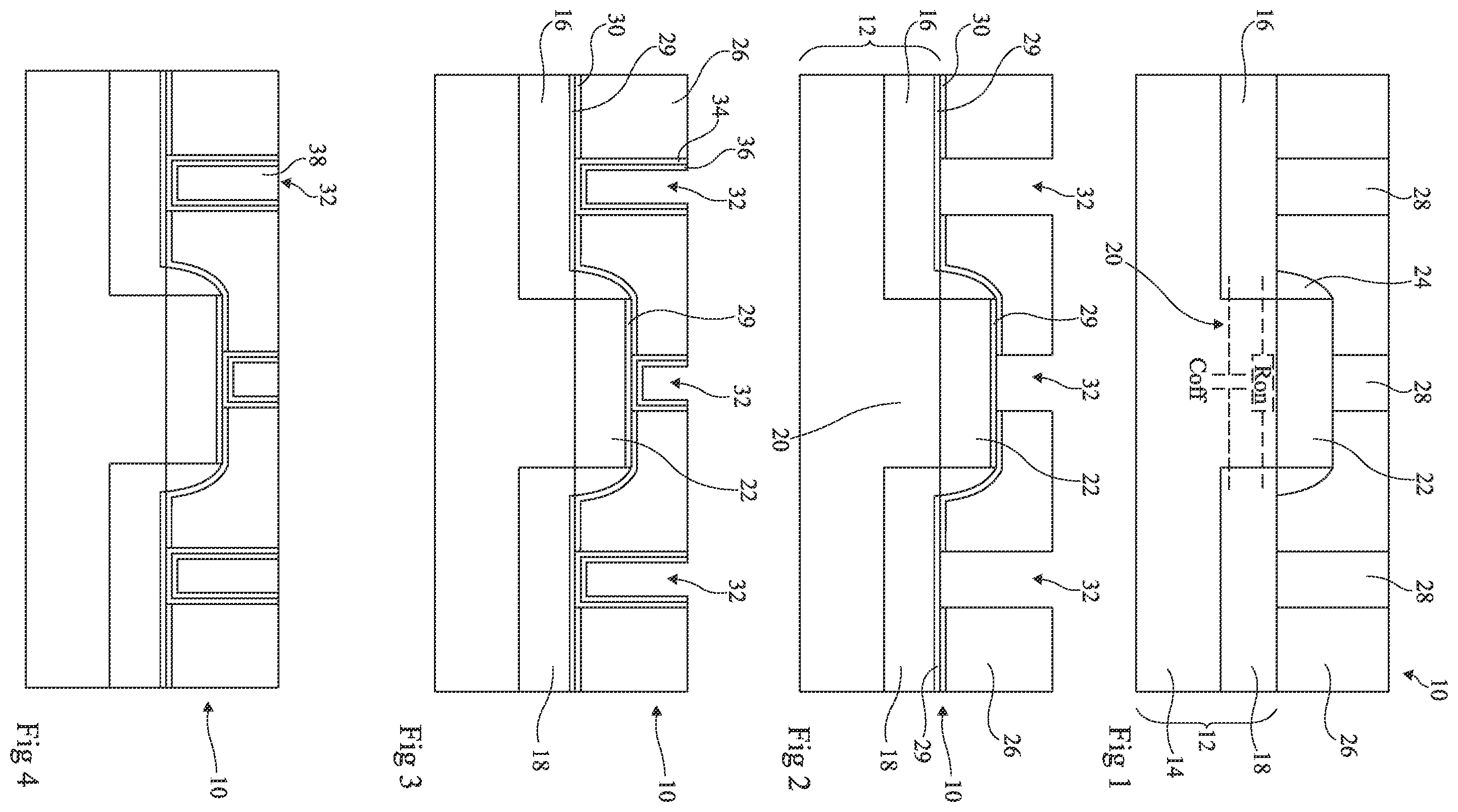 Patent US12588260 Figure 1 – Radio frequency switch