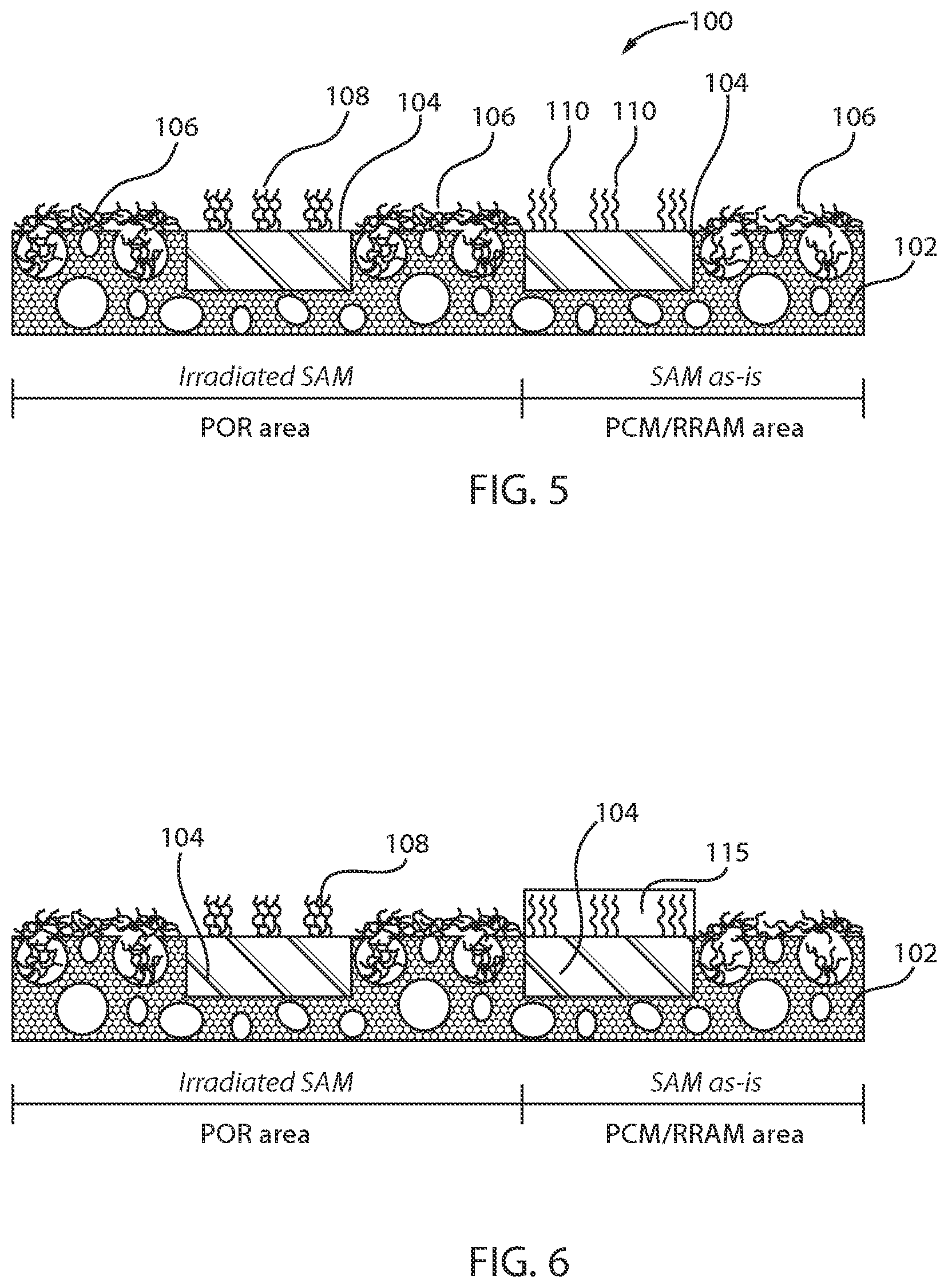Patent US12588261 Figure 4 – Selective deposition on metals using porous low-k materials