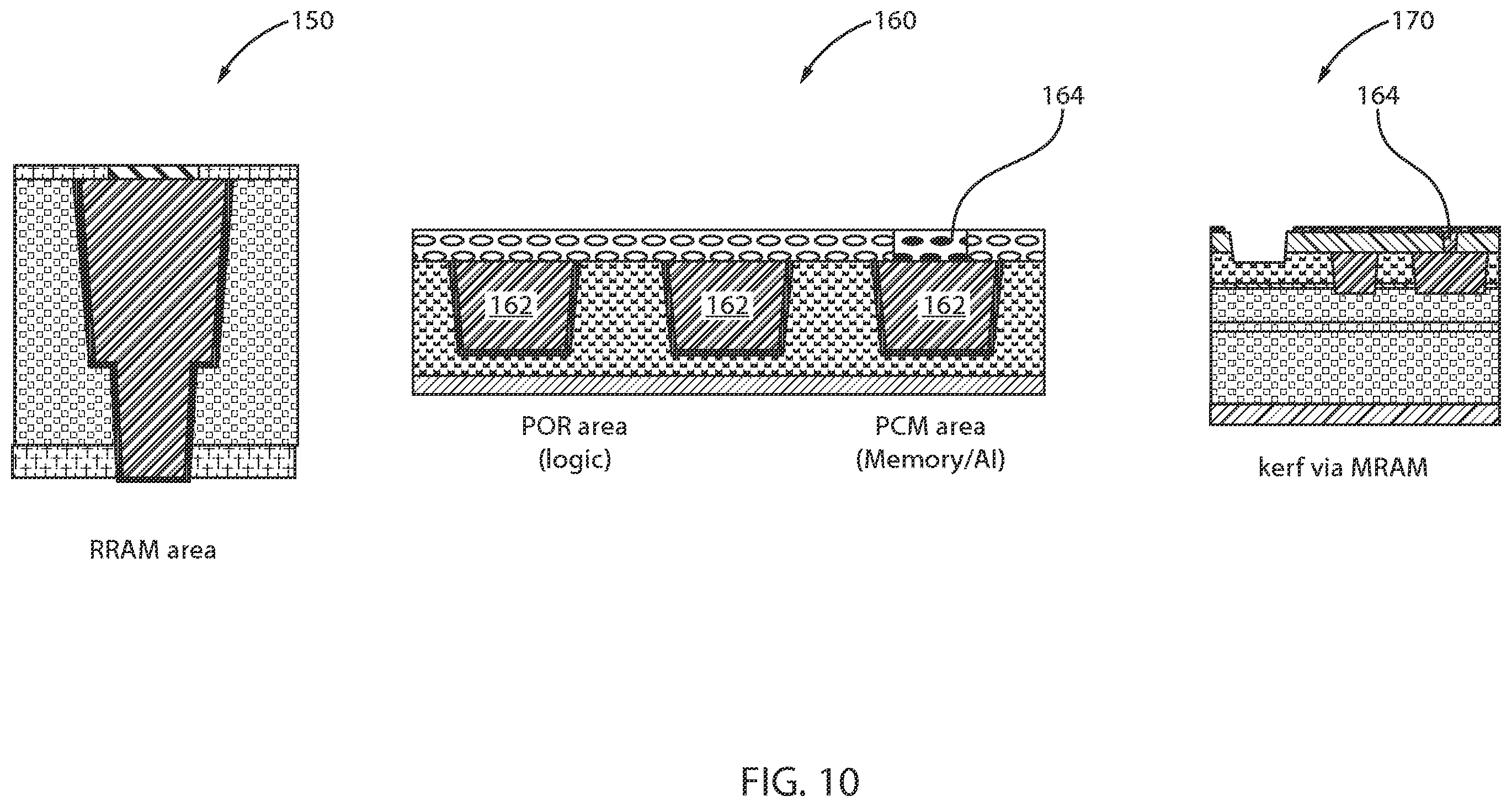 Patent US12588261 Figure 7 – Selective deposition on metals using porous low-k materials