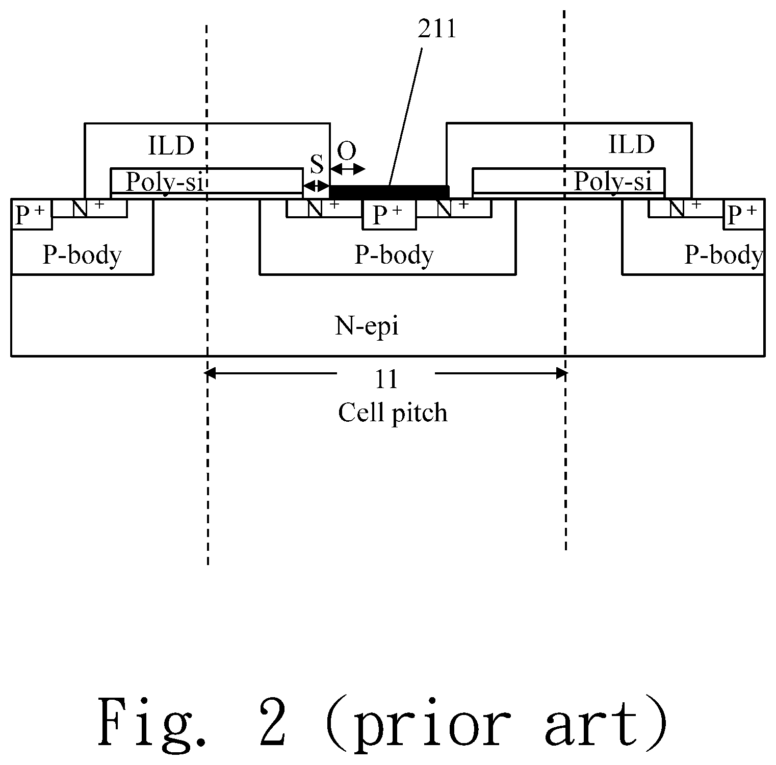 Patent US12588264 Figure 2 – Three-dimensional source contact structure and fabrication process method of making the same