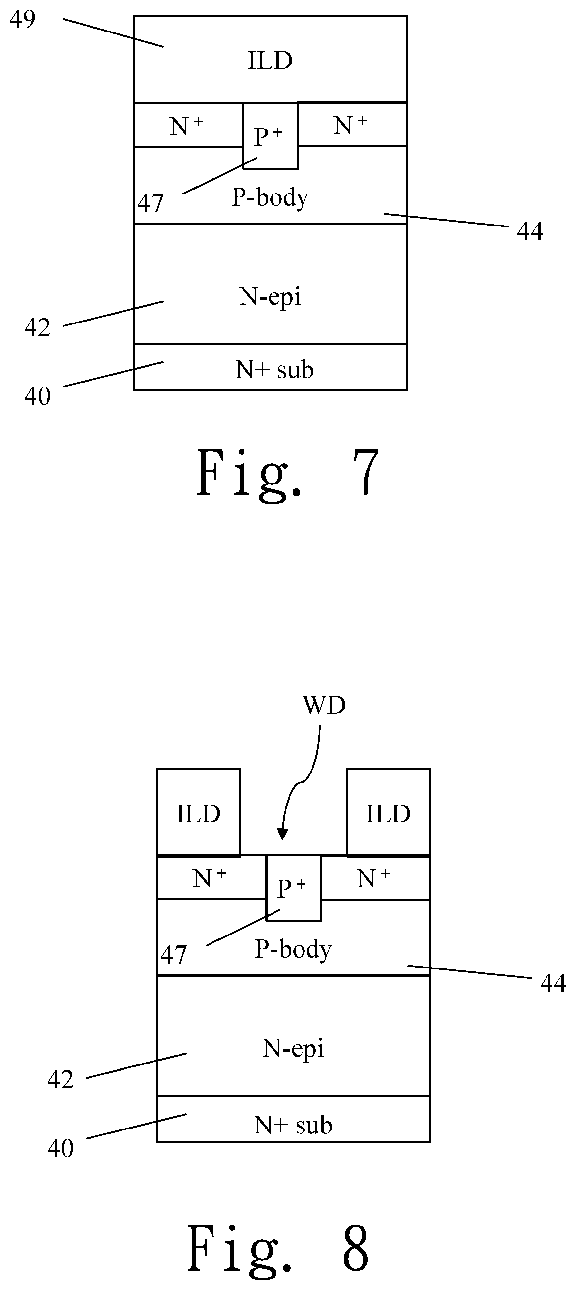 Patent US12588264 Figure 7 – Three-dimensional source contact structure and fabrication process method of making the same