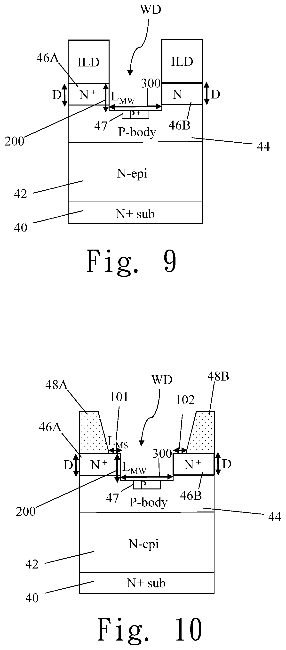 Patent US12588264 Figure 8 – Three-dimensional source contact structure and fabrication process method of making the same