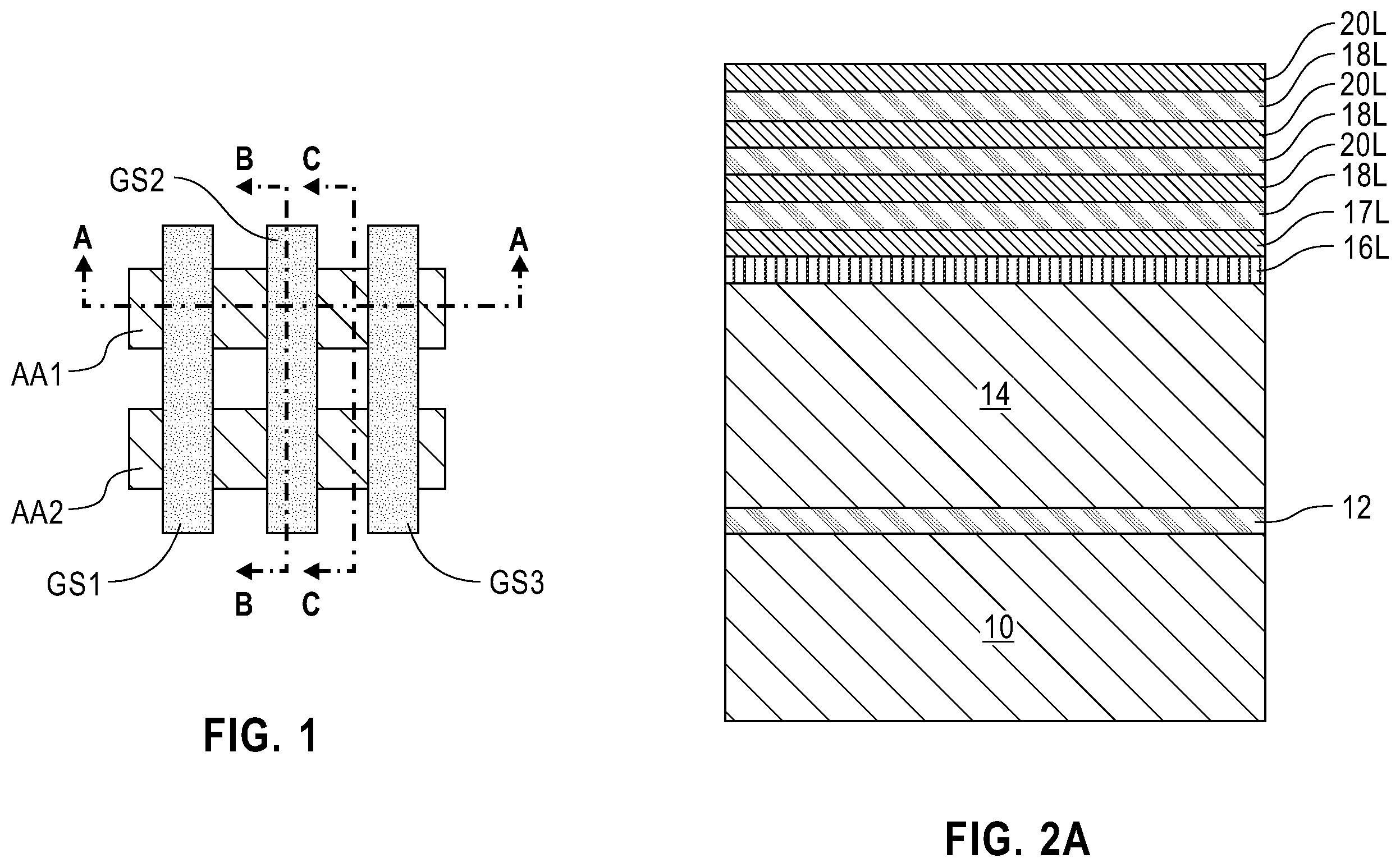 Patent US12588265 Figure 1 – Semiconductor structure with enhanced placeholder position margin