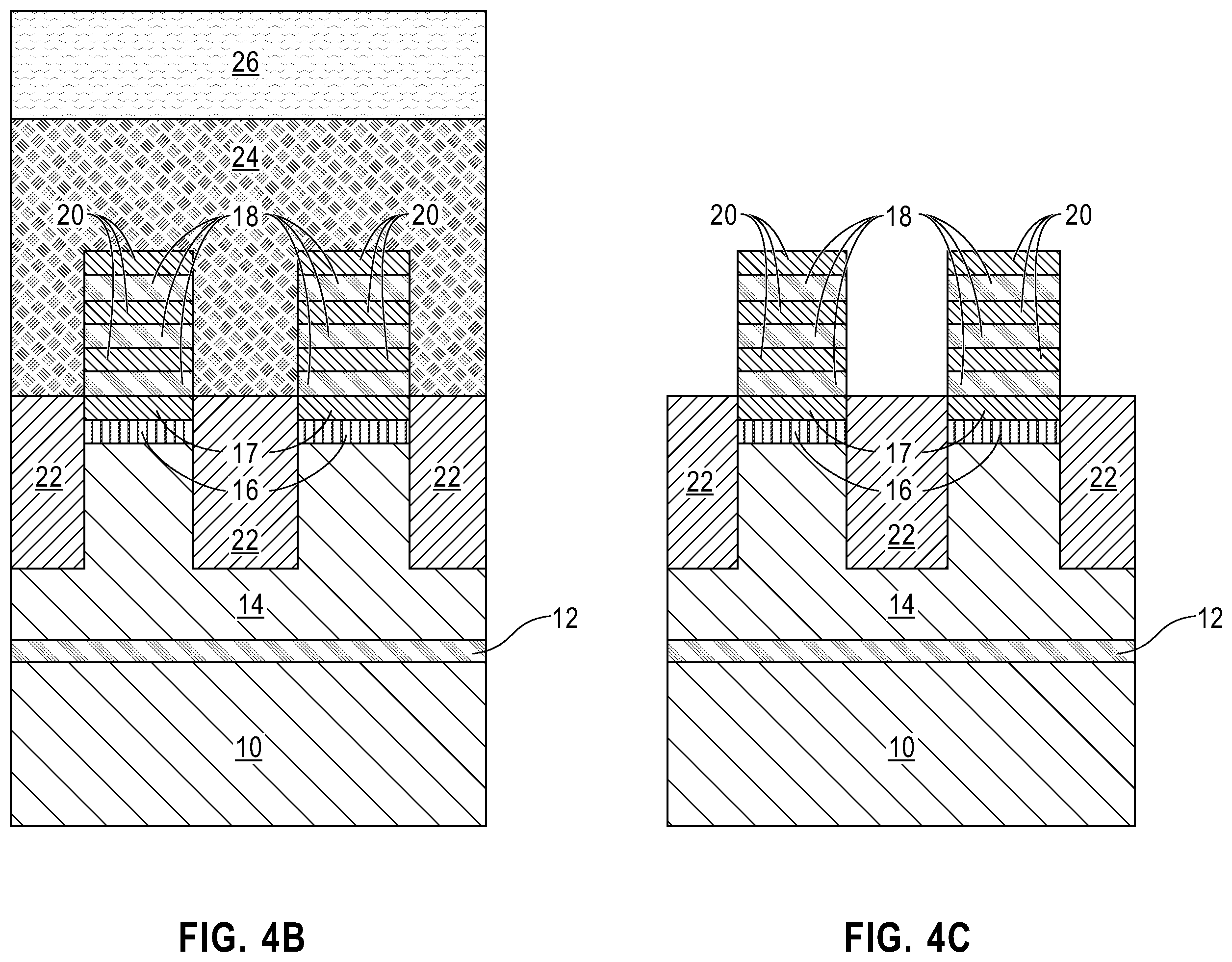 Patent US12588265 Figure 6 – Semiconductor structure with enhanced placeholder position margin