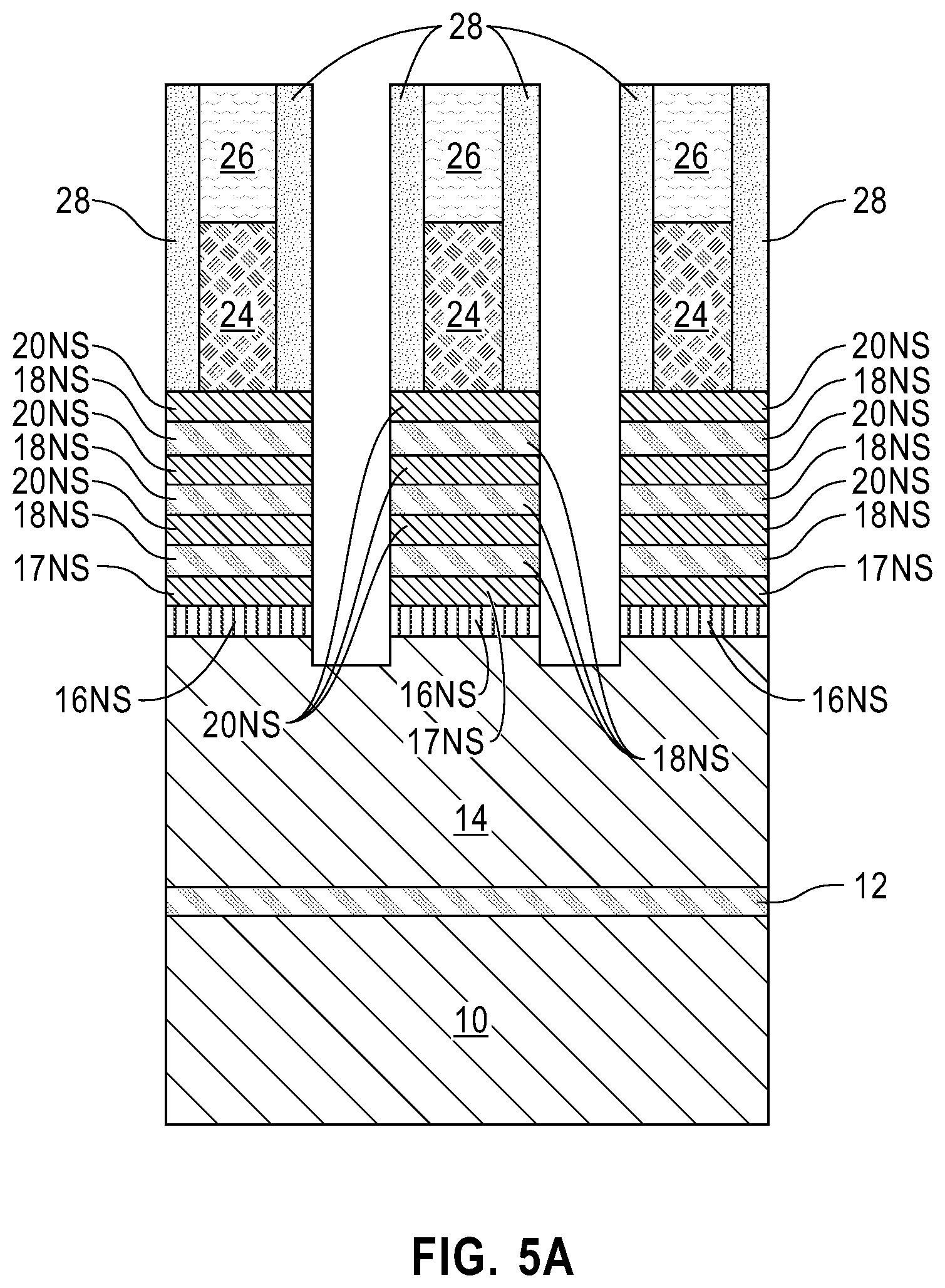 Patent US12588265 Figure 7 – Semiconductor structure with enhanced placeholder position margin