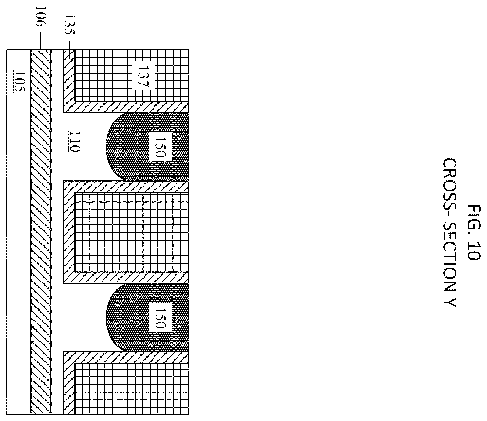 Patent US12588266 Figure 7 – CMOS integration for doped placeholder as direct backside contact