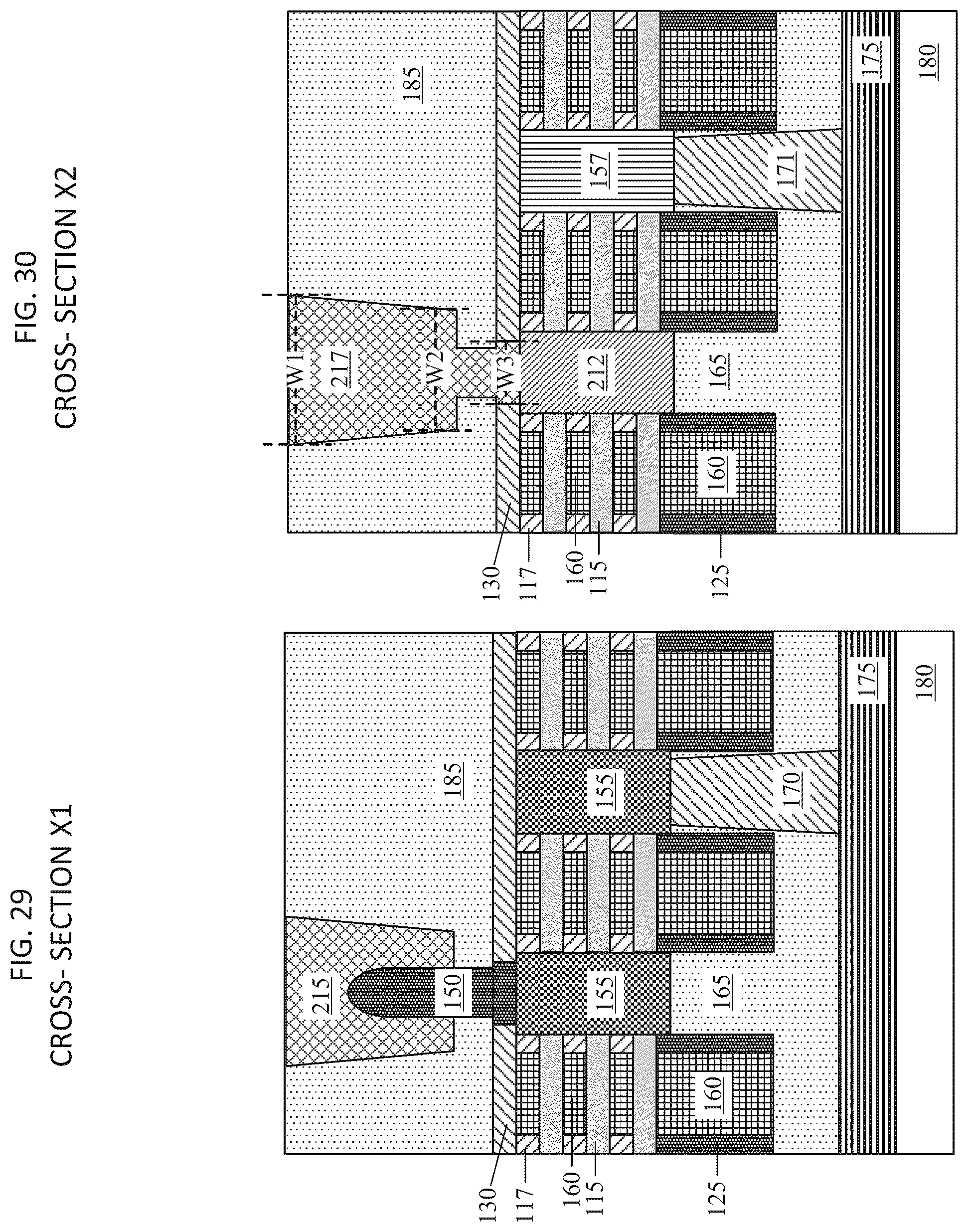 Patent US12588266 Figure 20 – CMOS integration for doped placeholder as direct backside contact