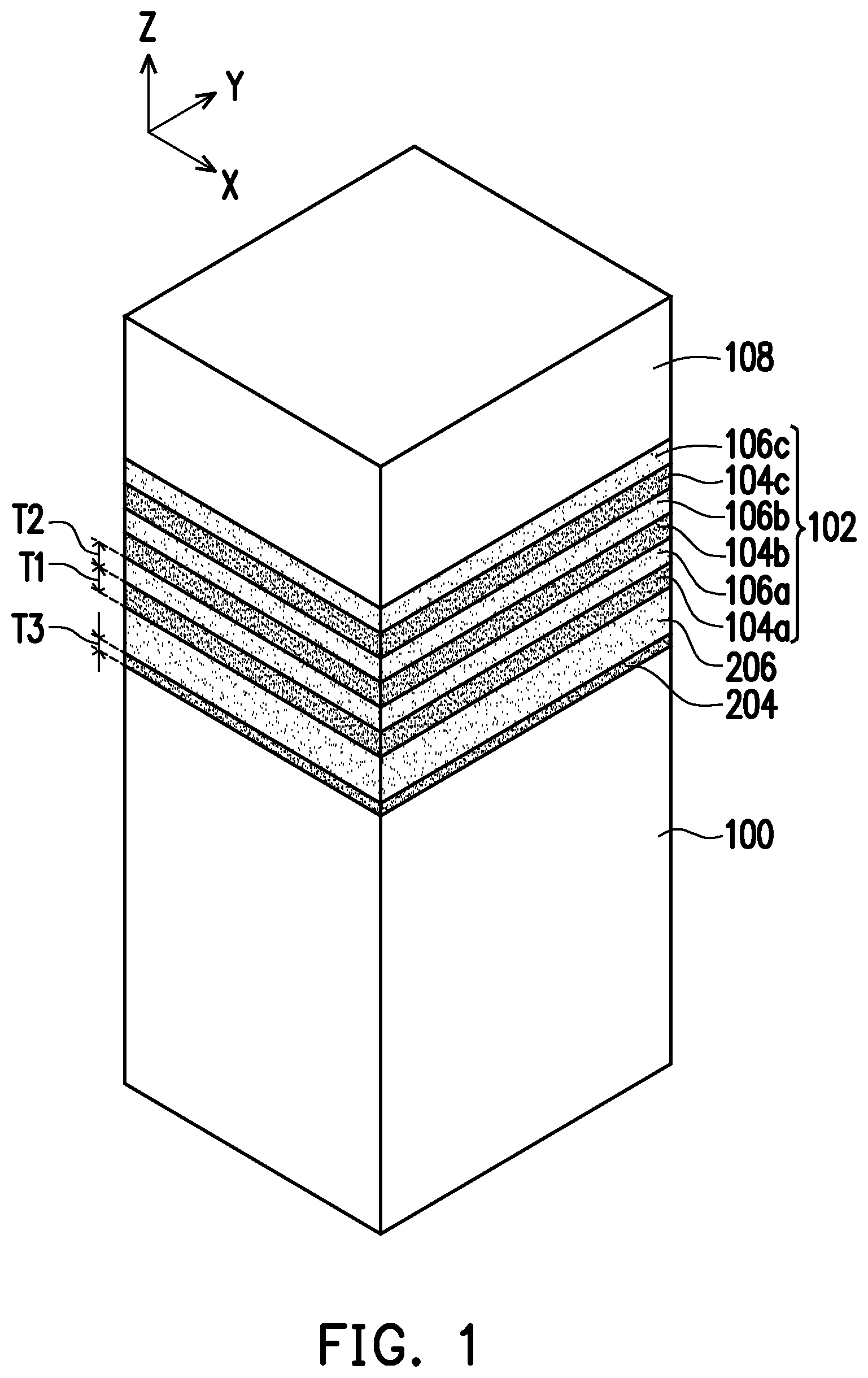 Patent US12588267 Figure 1 – Semiconductor device and method of forming the same