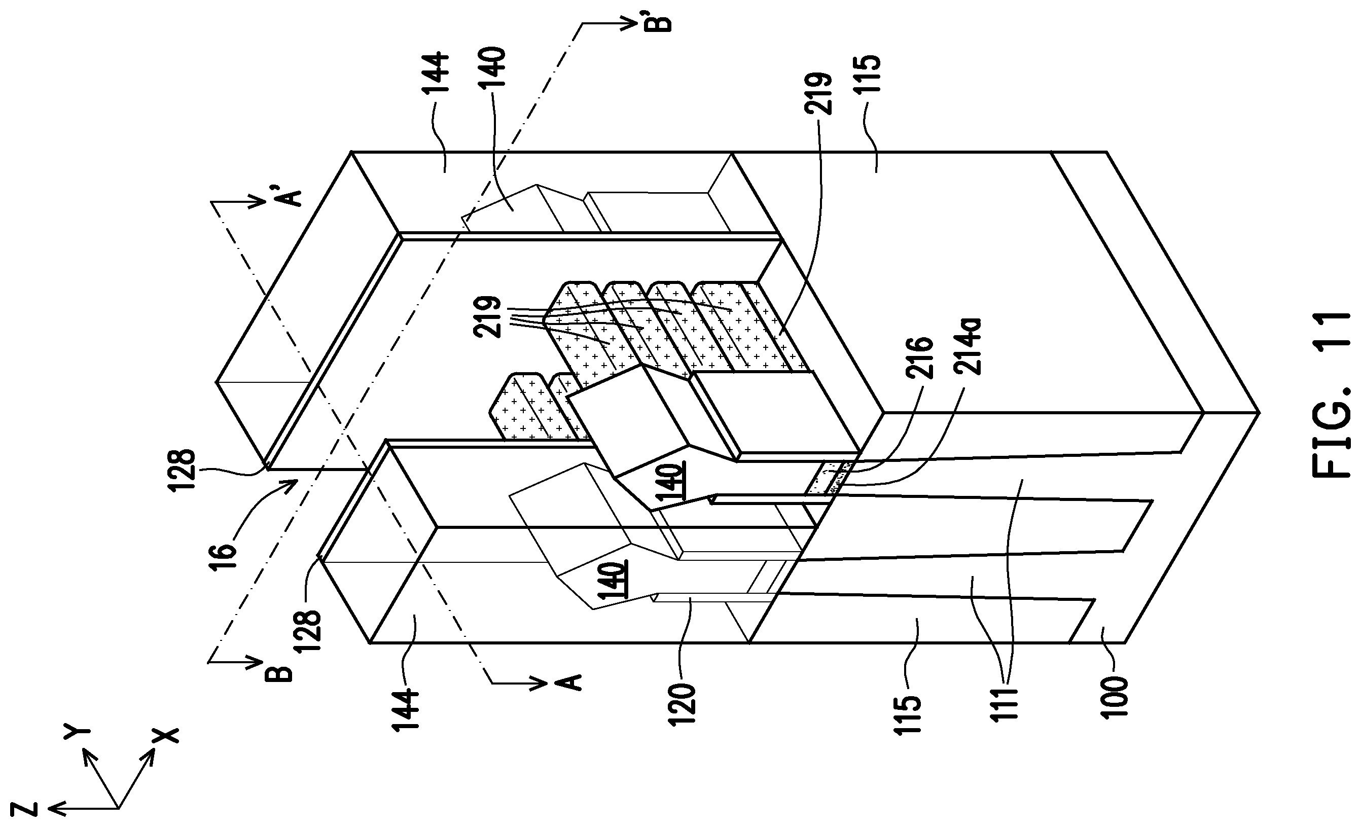 Patent US12588267 Figure 11 – Semiconductor device and method of forming the same
