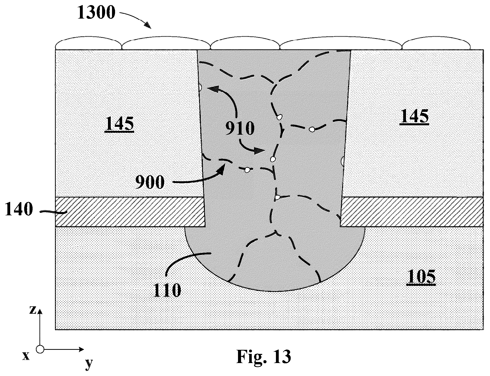 Patent US12588268 Figure 15 – Liner-free conductive structures