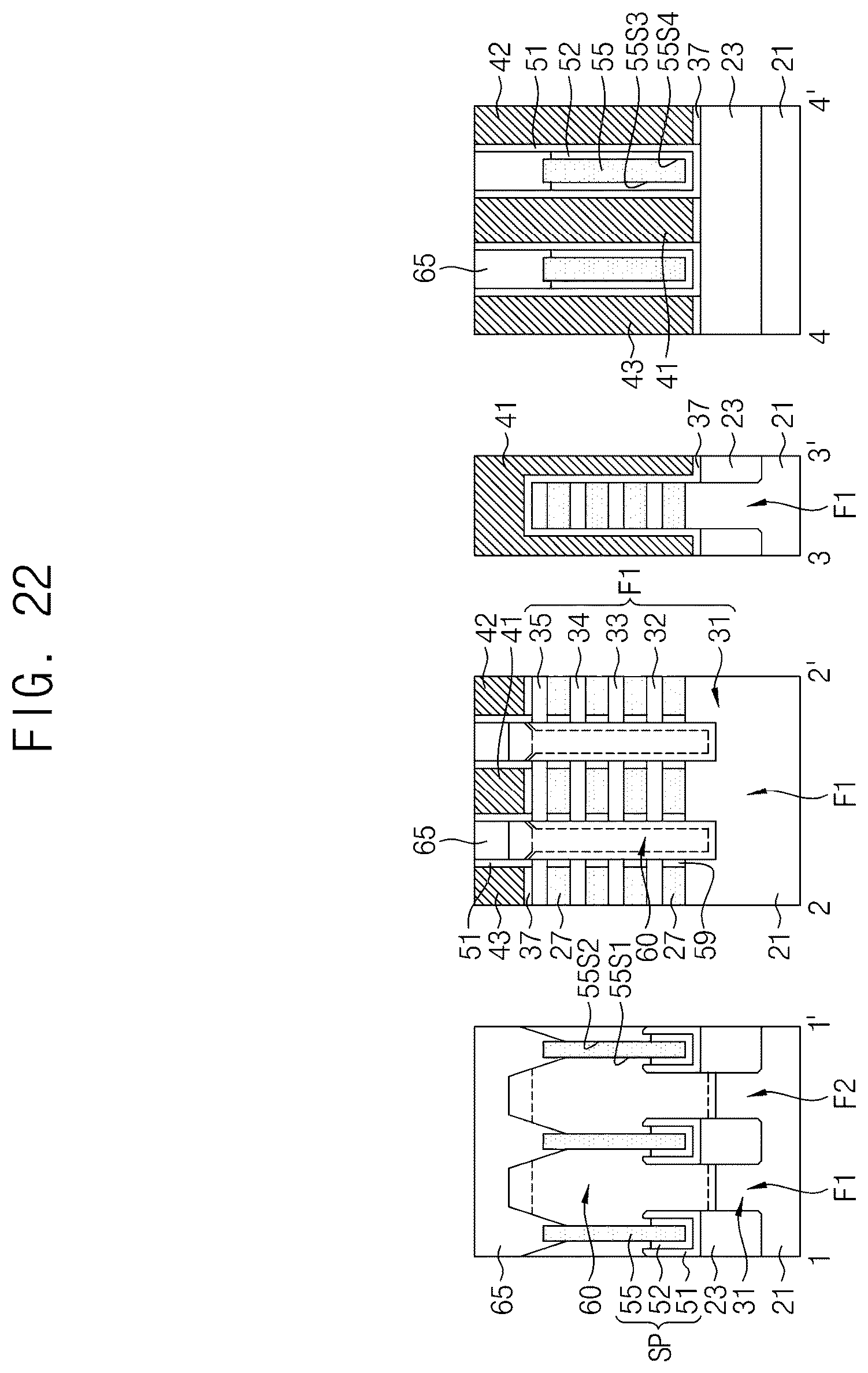 Patent US12588269 Figure 17 – Semiconductor devices including separation structure