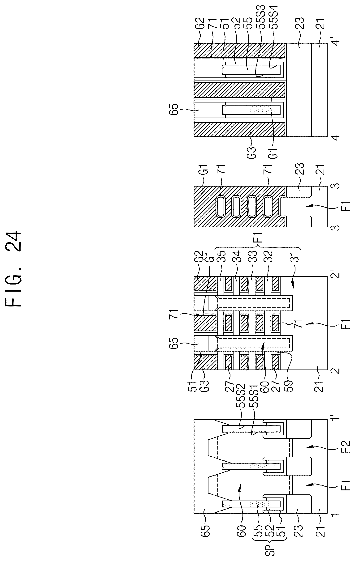 Patent US12588269 Figure 19 – Semiconductor devices including separation structure