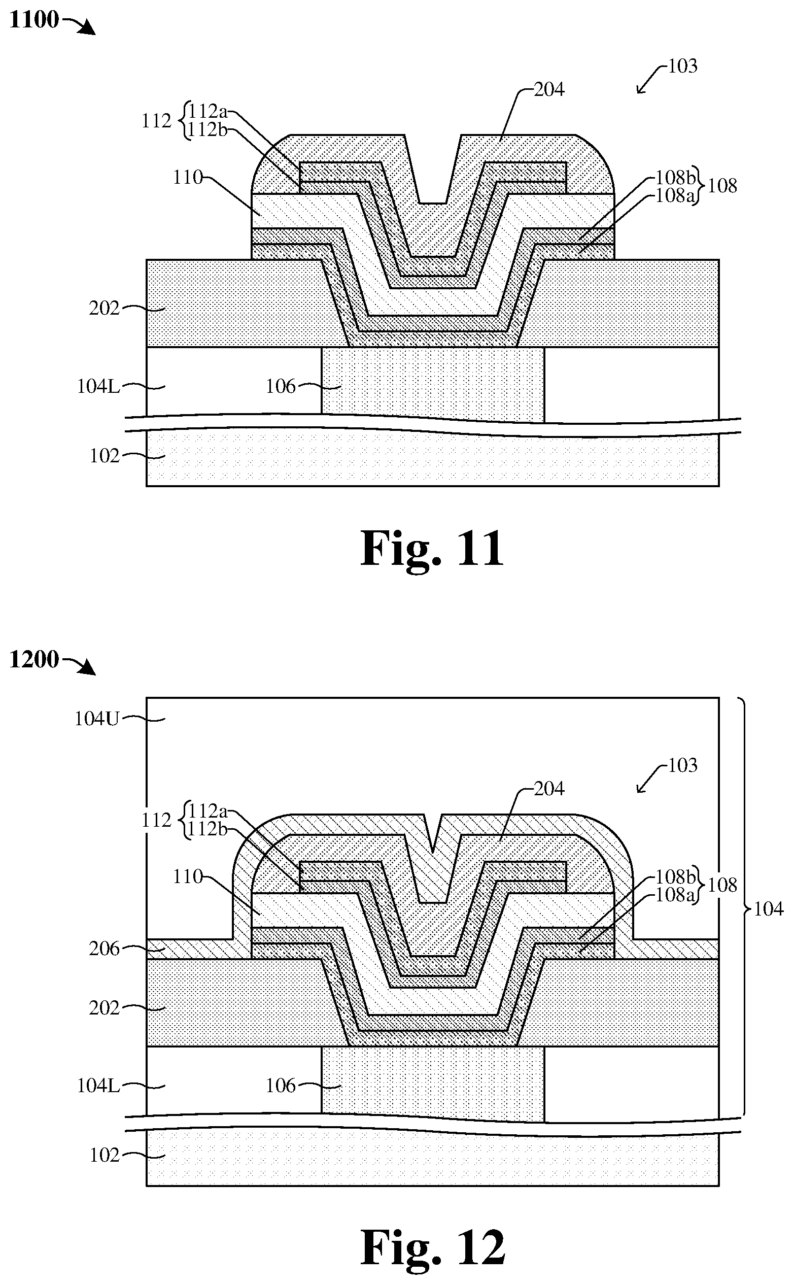 Patent US12588271 Figure 7 – Multi-layer electrode to improve performance of ferroelectric memory device