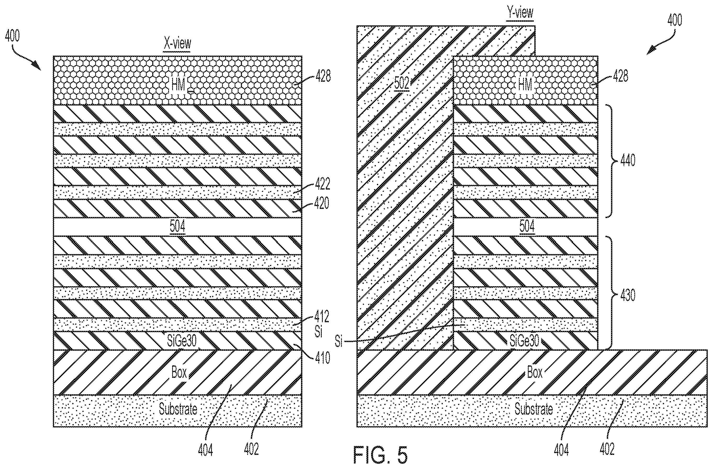 Patent US12588273 Figure 6 – Stacked electronic devices having independent gates