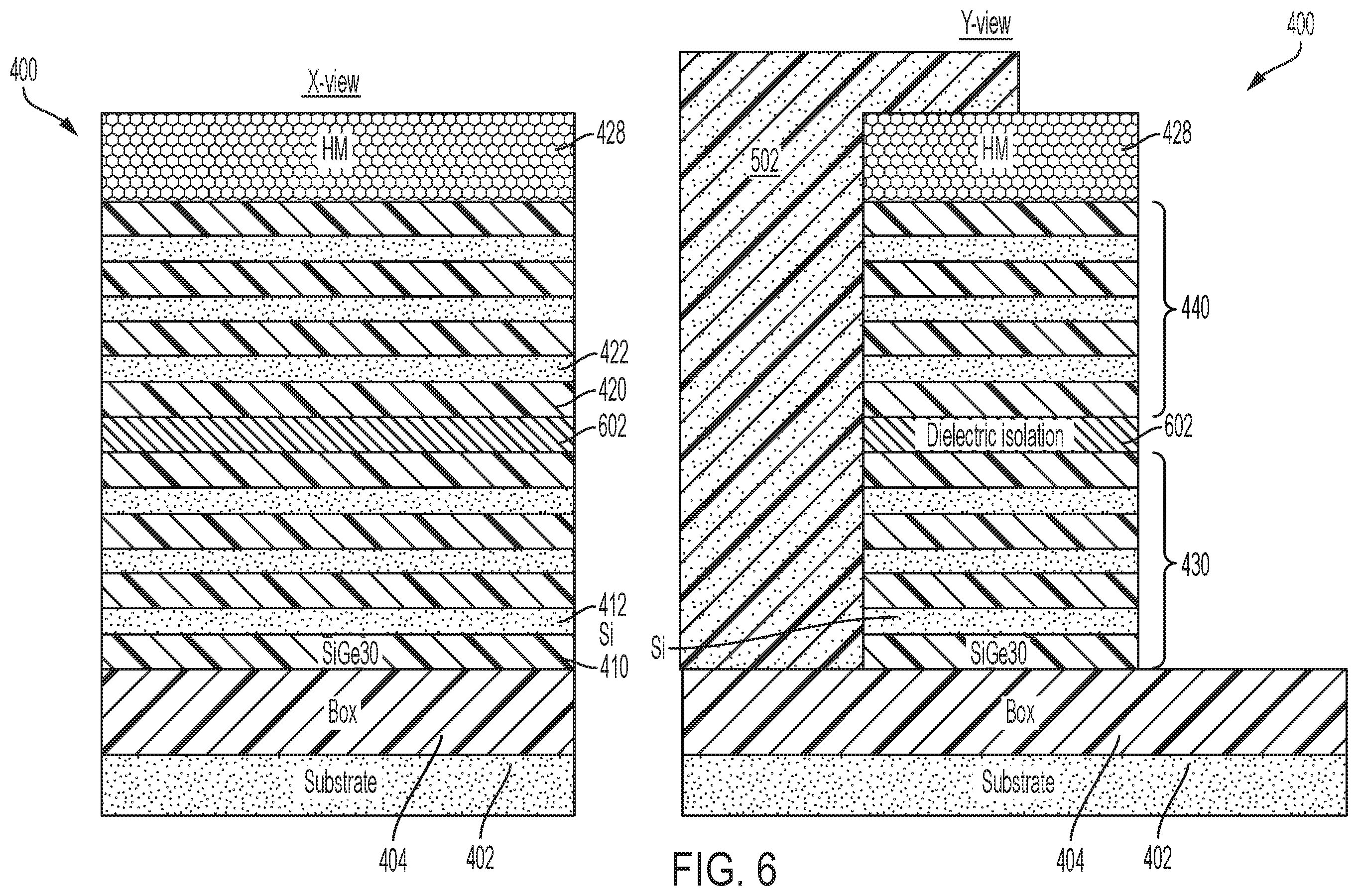 Patent US12588273 Figure 7 – Stacked electronic devices having independent gates