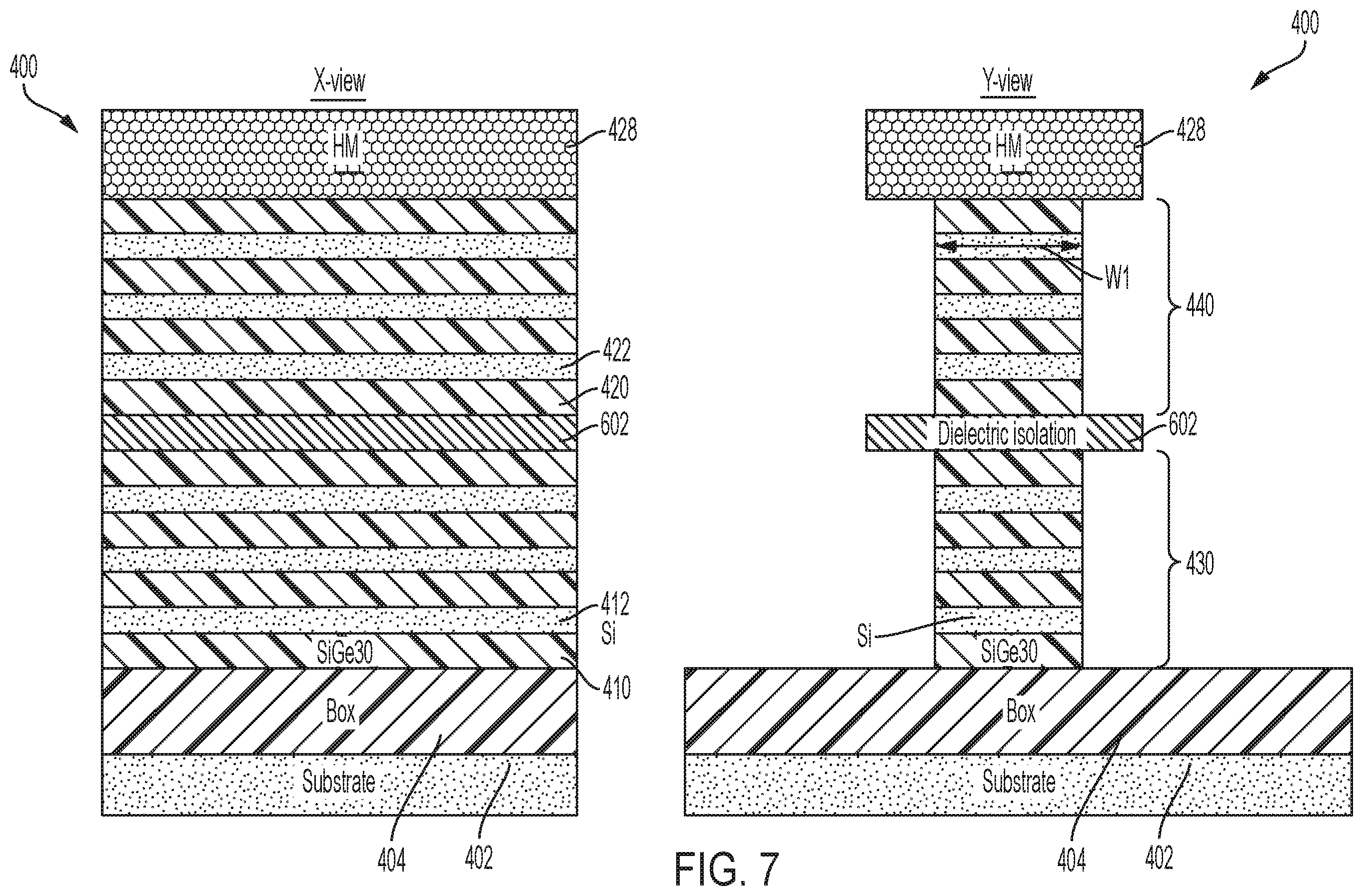 Patent US12588273 Figure 8 – Stacked electronic devices having independent gates