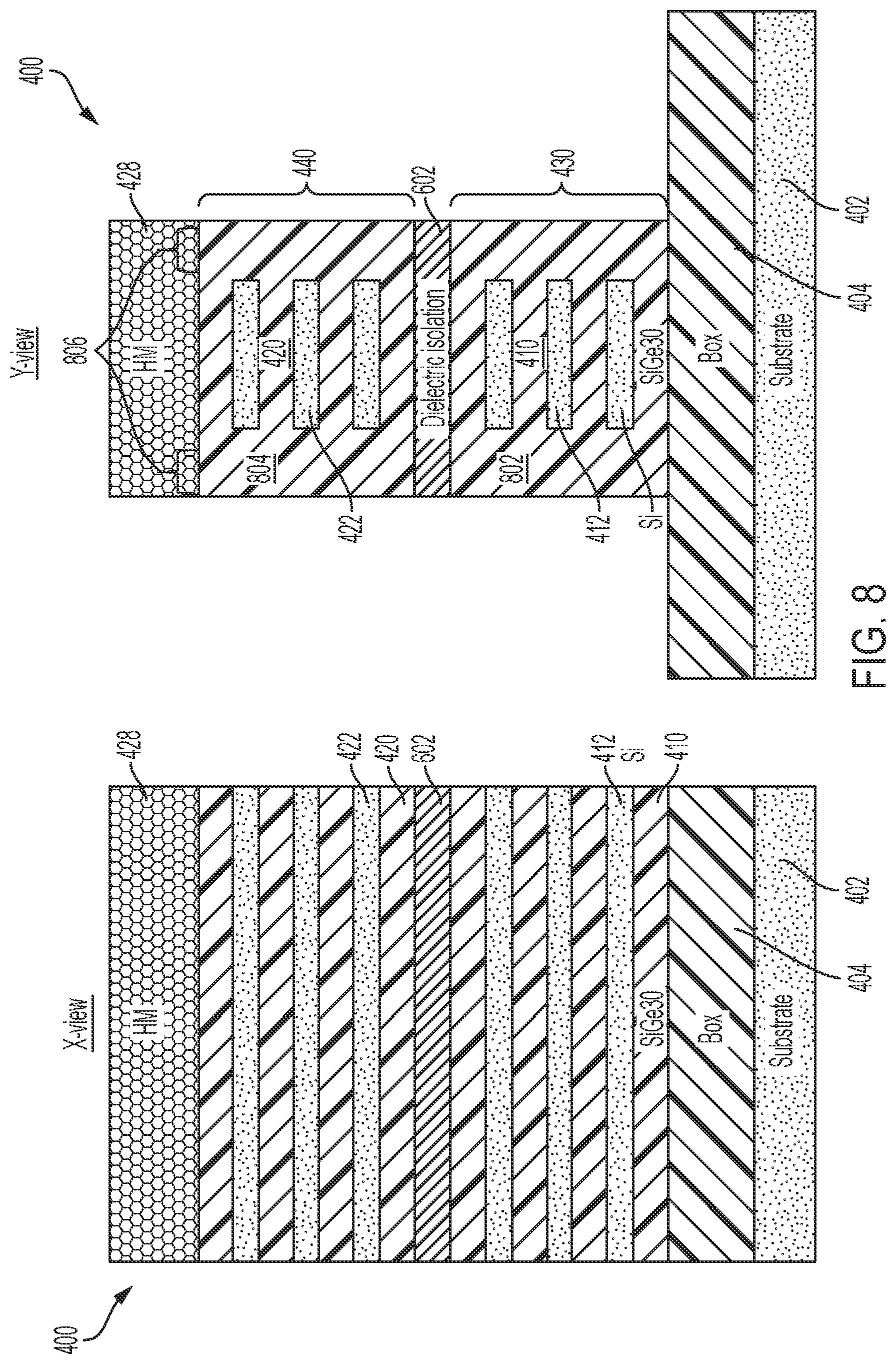 Patent US12588273 Figure 9 – Stacked electronic devices having independent gates
