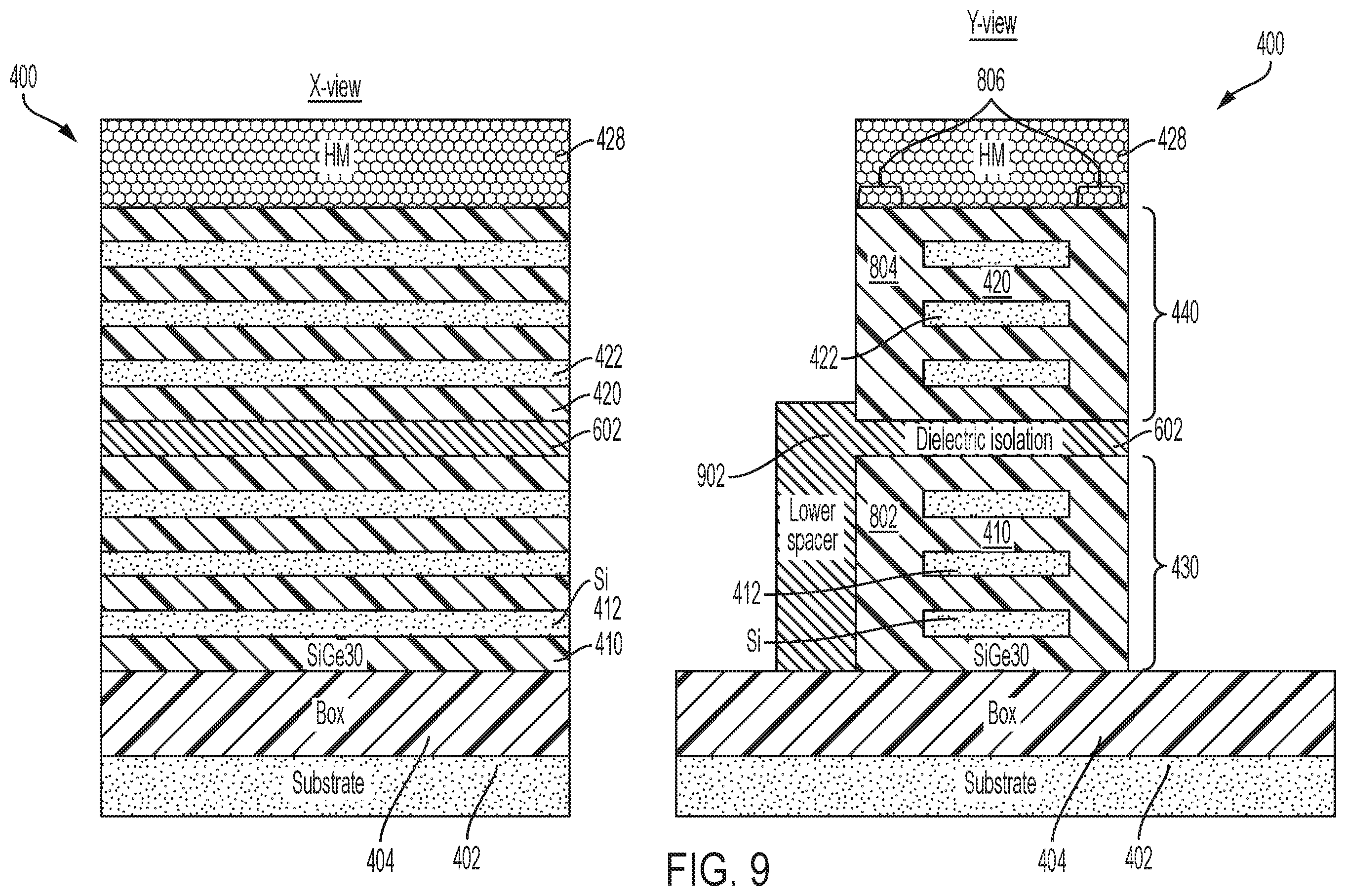 Patent US12588273 Figure 10 – Stacked electronic devices having independent gates