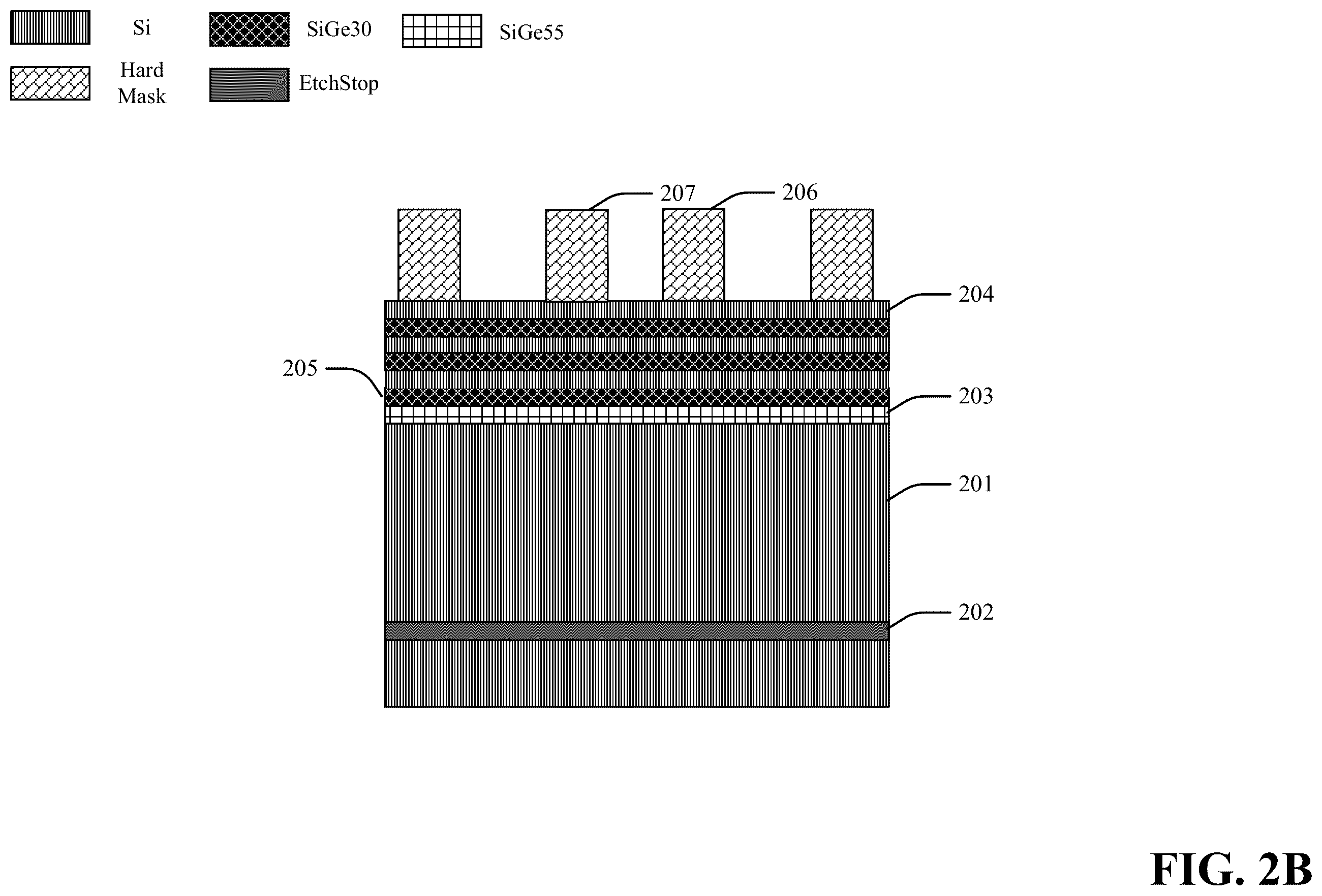 Patent US12588277 Figure 5 – Forming wrap around contact with self-aligned backside contact
