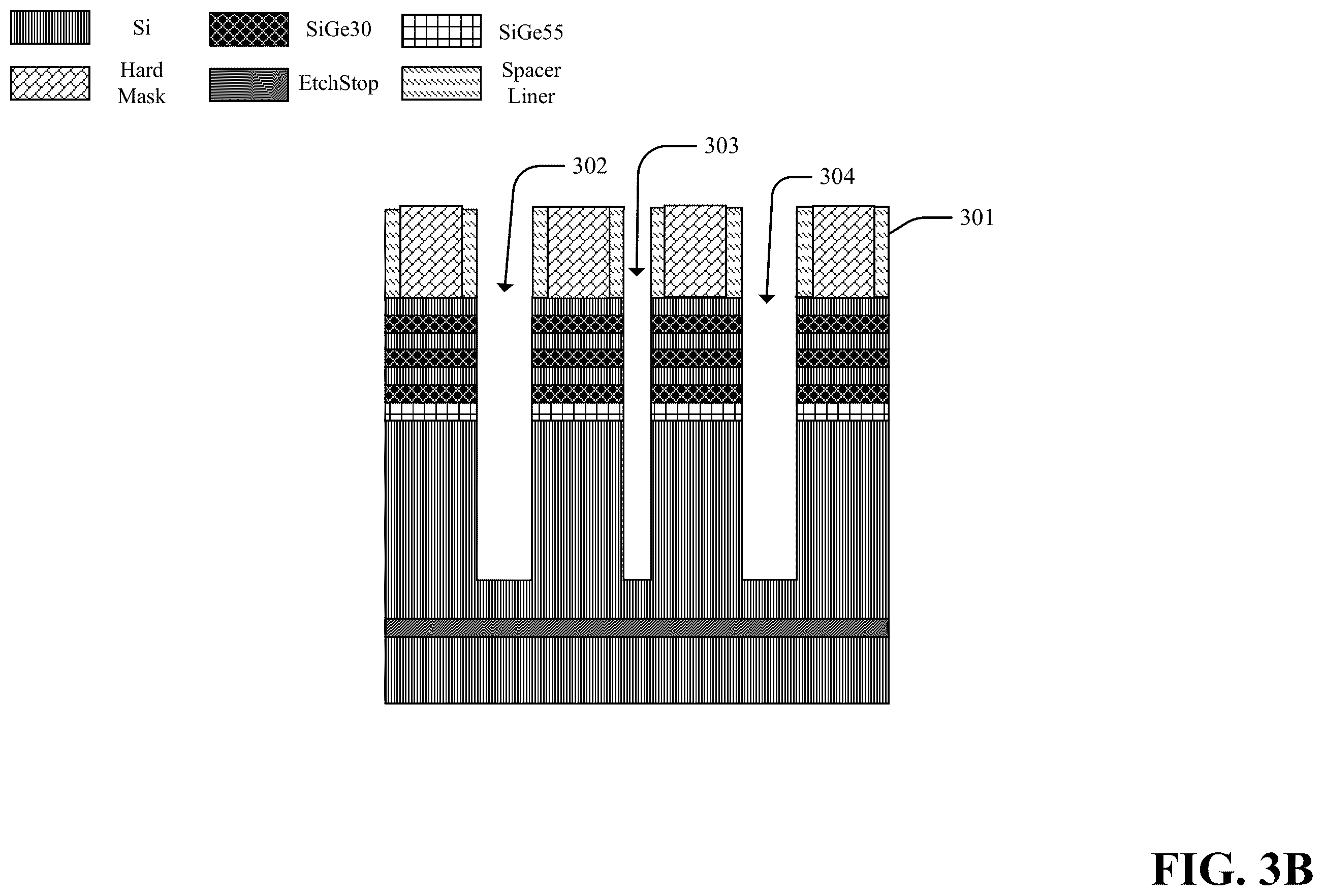 Patent US12588277 Figure 7 – Forming wrap around contact with self-aligned backside contact