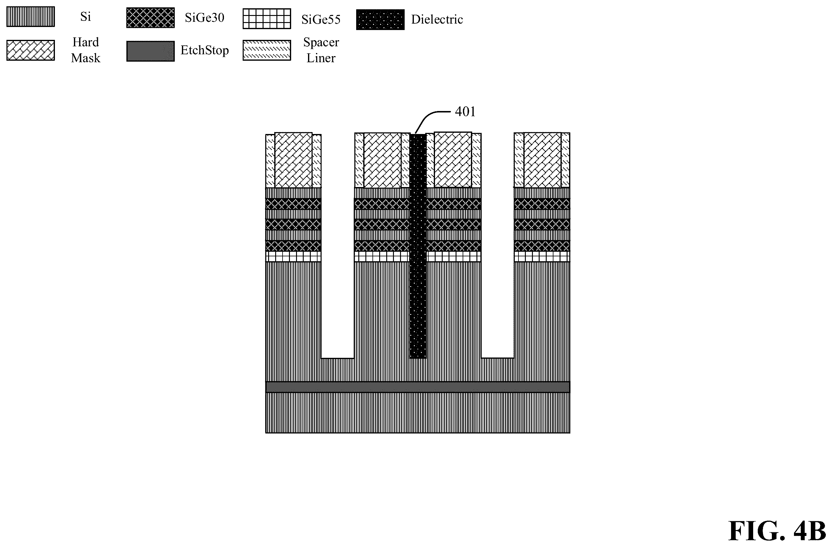 Patent US12588277 Figure 9 – Forming wrap around contact with self-aligned backside contact