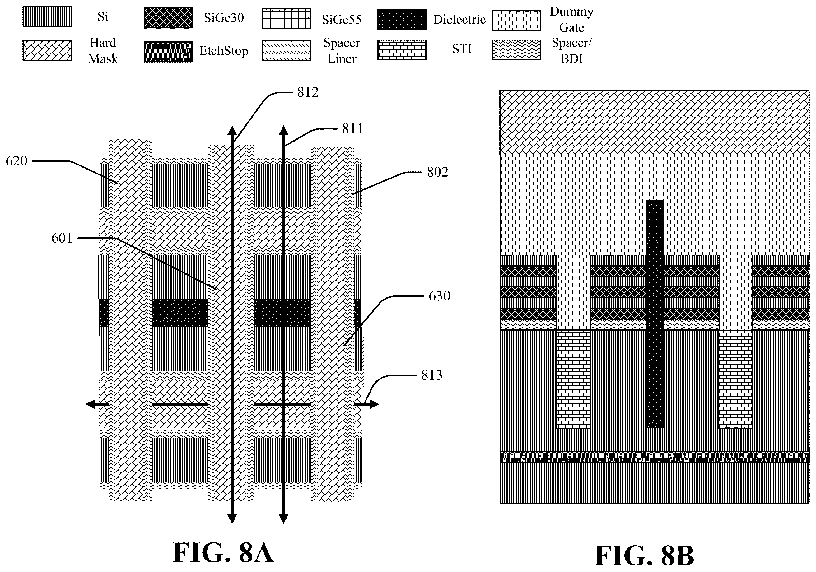 Patent US12588277 Figure 15 – Forming wrap around contact with self-aligned backside contact