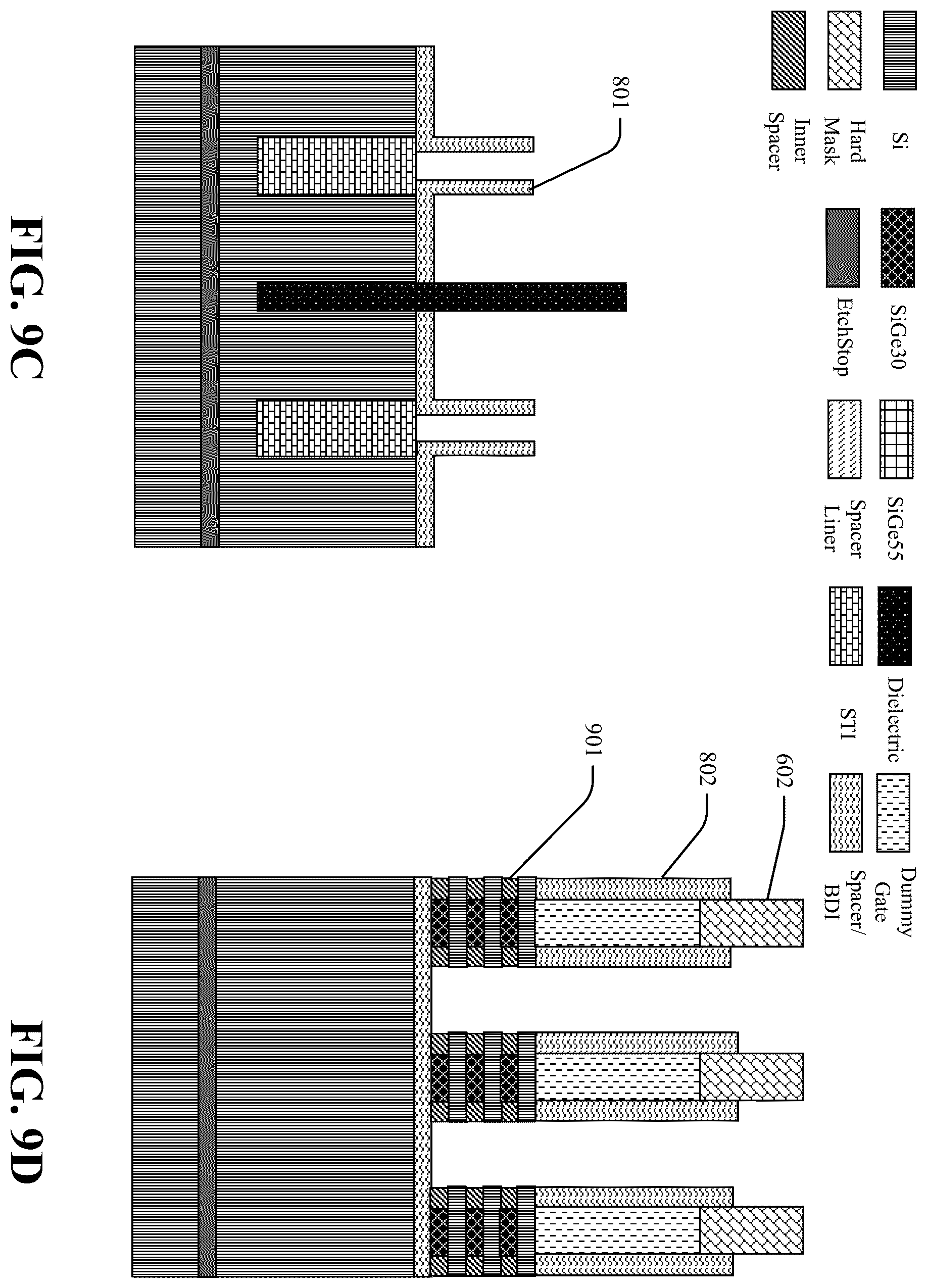 Patent US12588277 Figure 18 – Forming wrap around contact with self-aligned backside contact