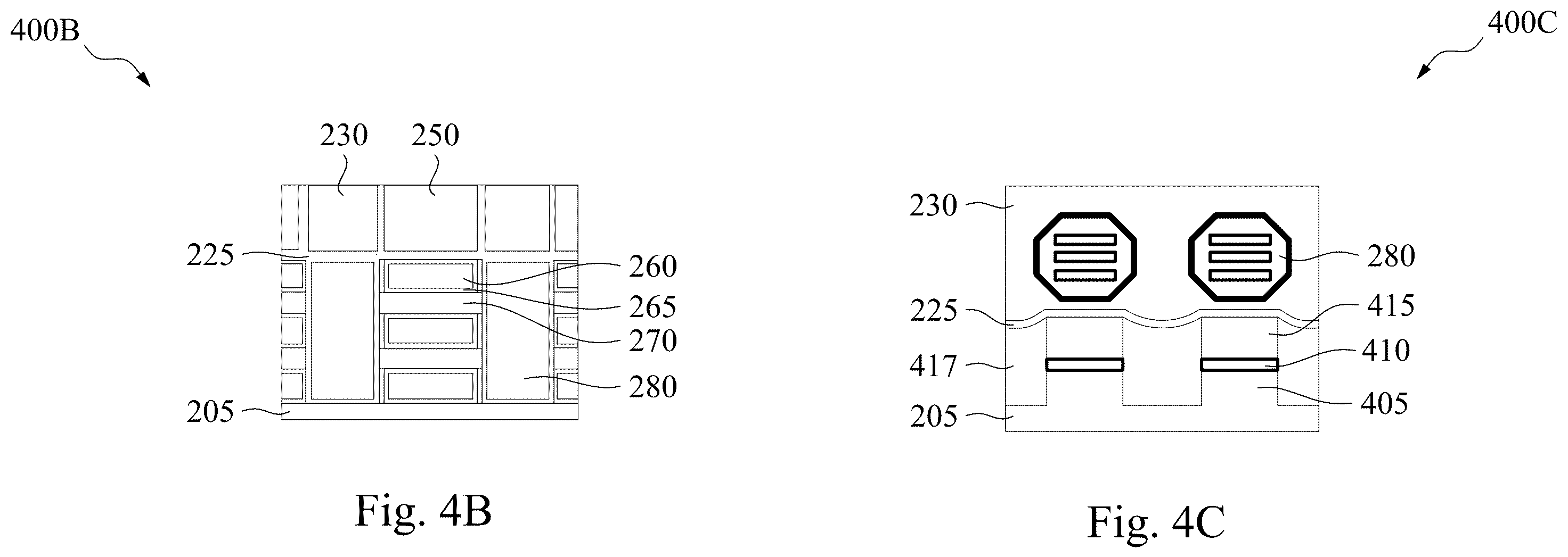 Patent US12588278 Figure 5 – Semiconductor device having different size active regions and method of making