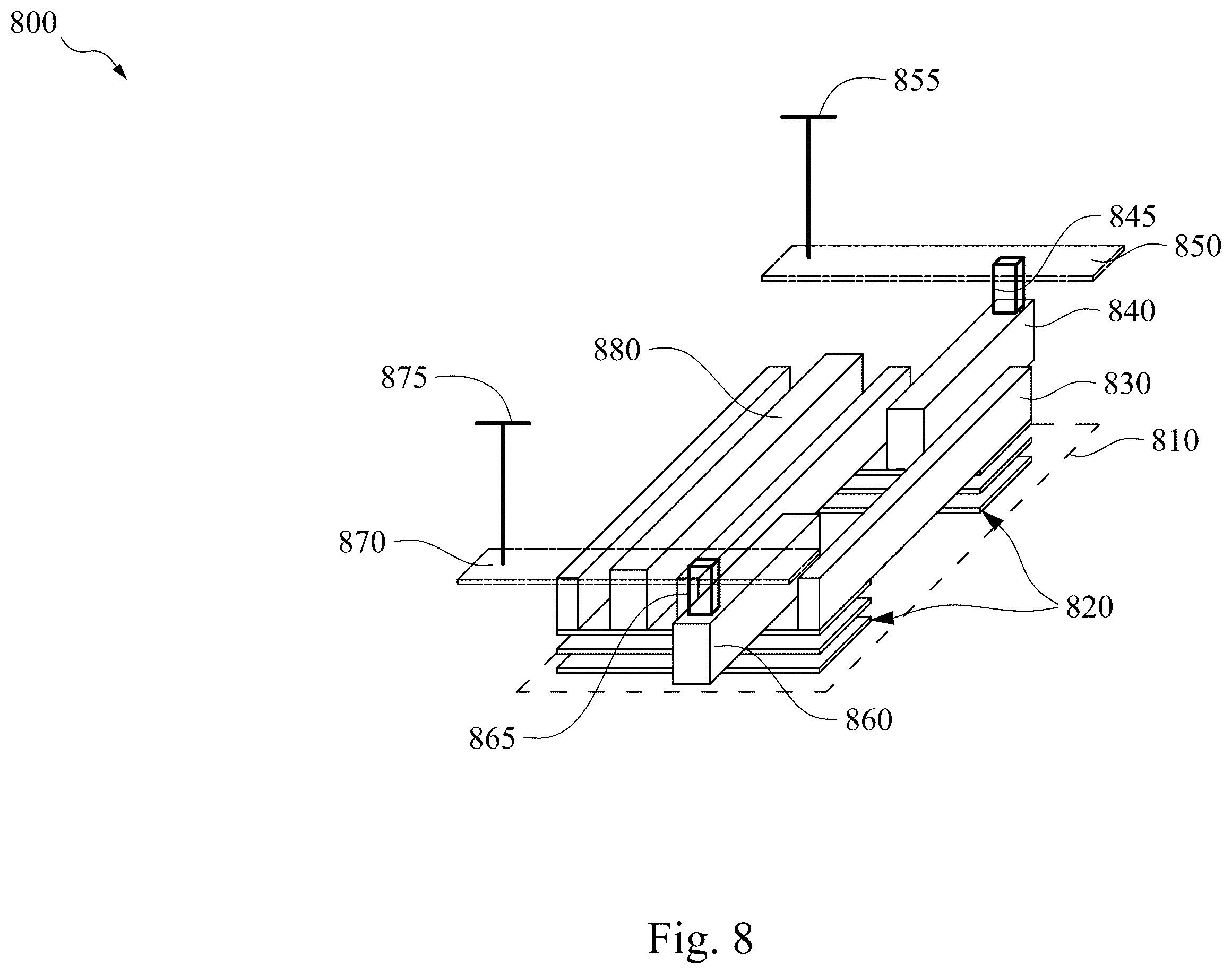 Patent US12588278 Figure 15 – Semiconductor device having different size active regions and method of making